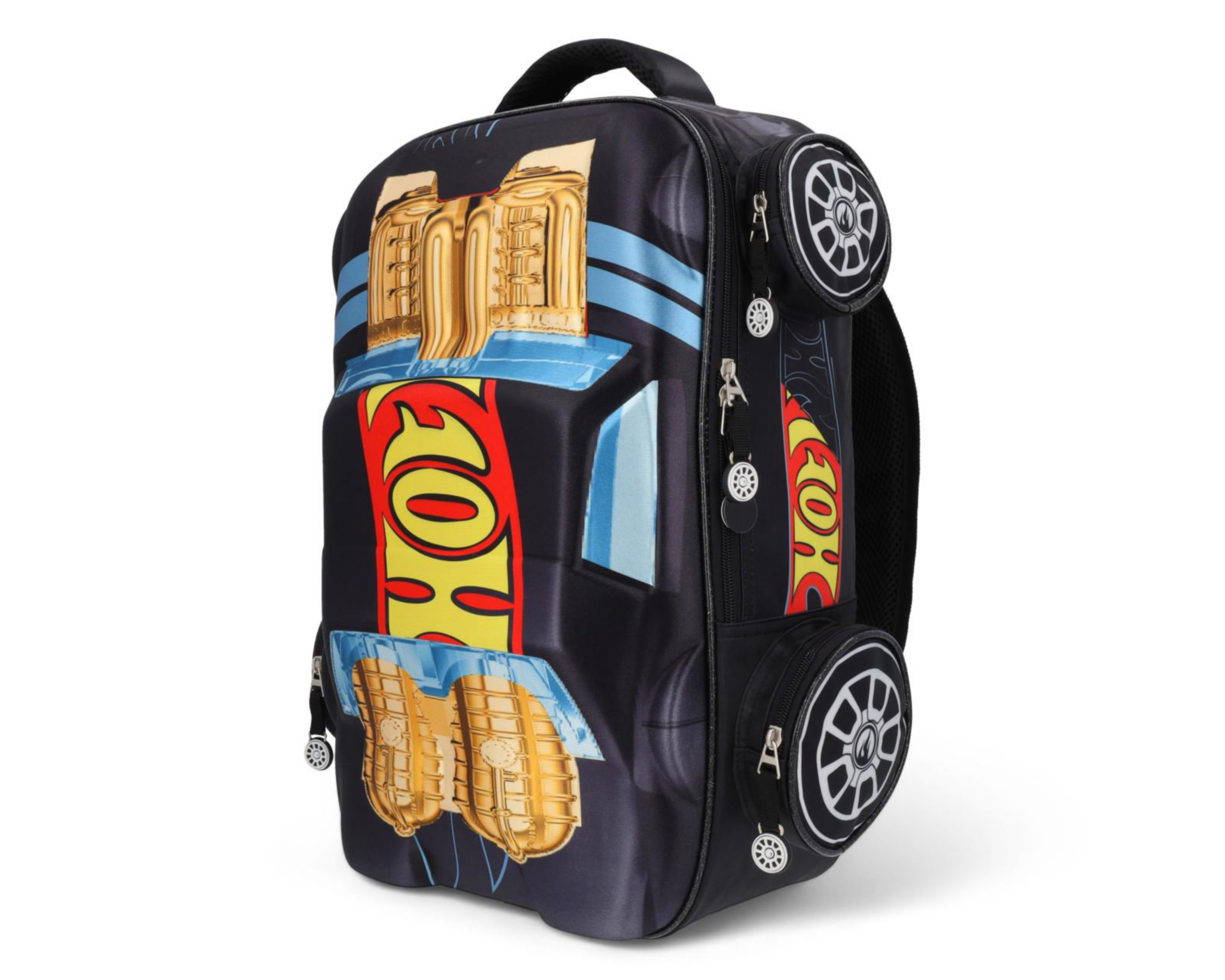 Foto 9 pulgar | Mochila Escolar Keepack Hot Wheels