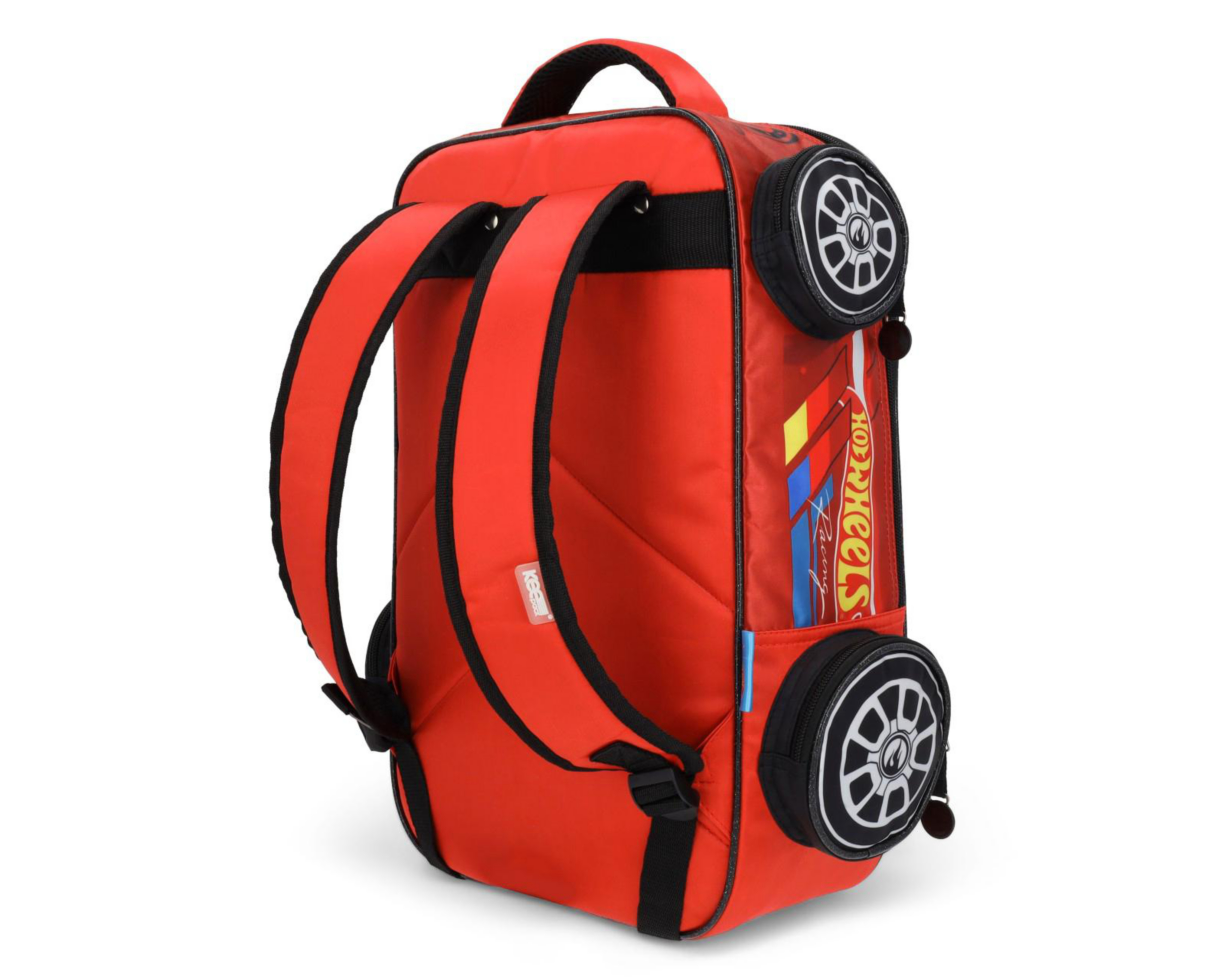 Foto 5 pulgar | Mochila Escolar Keepack Hot Wheels