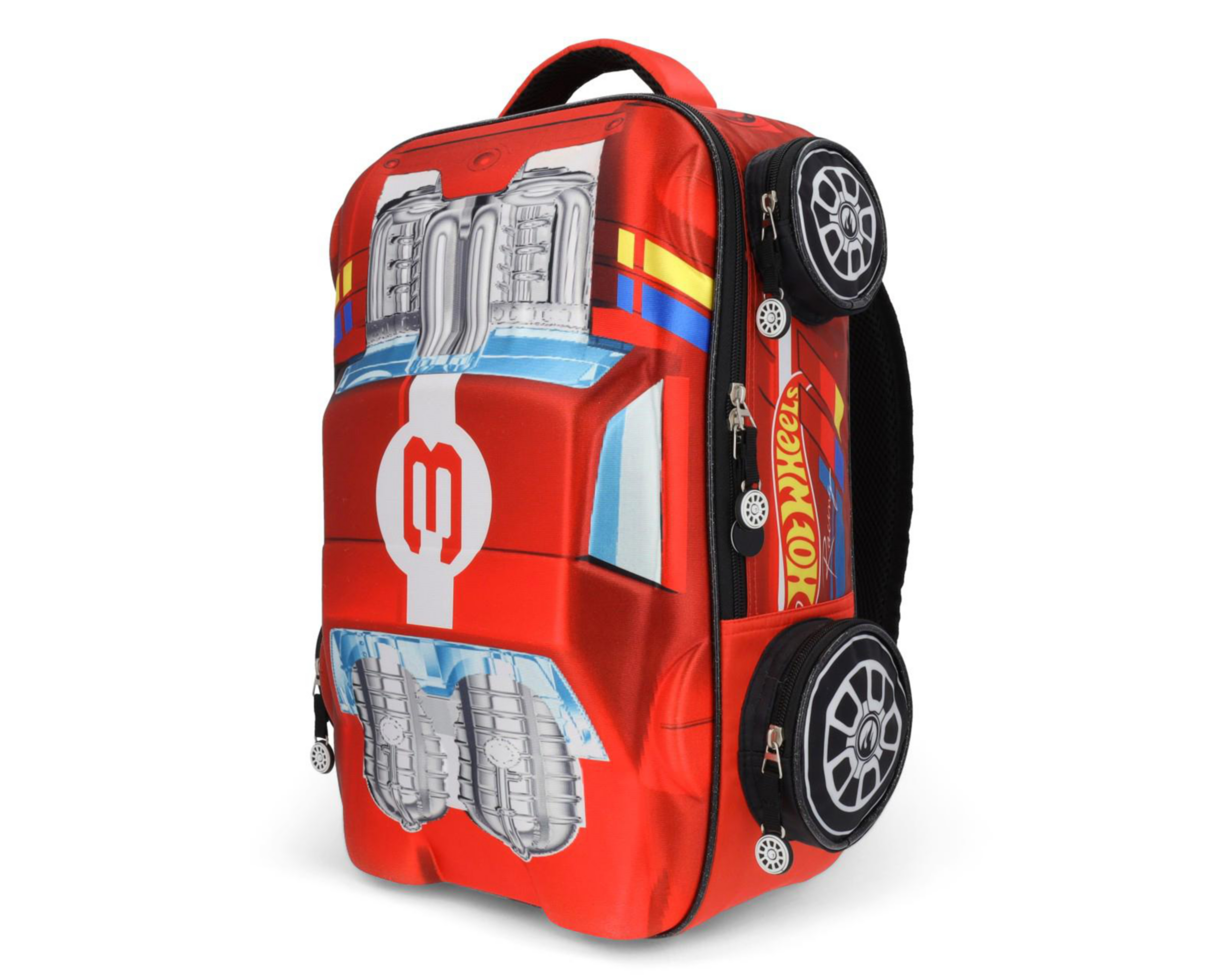 Foto 9 pulgar | Mochila Escolar Keepack Hot Wheels