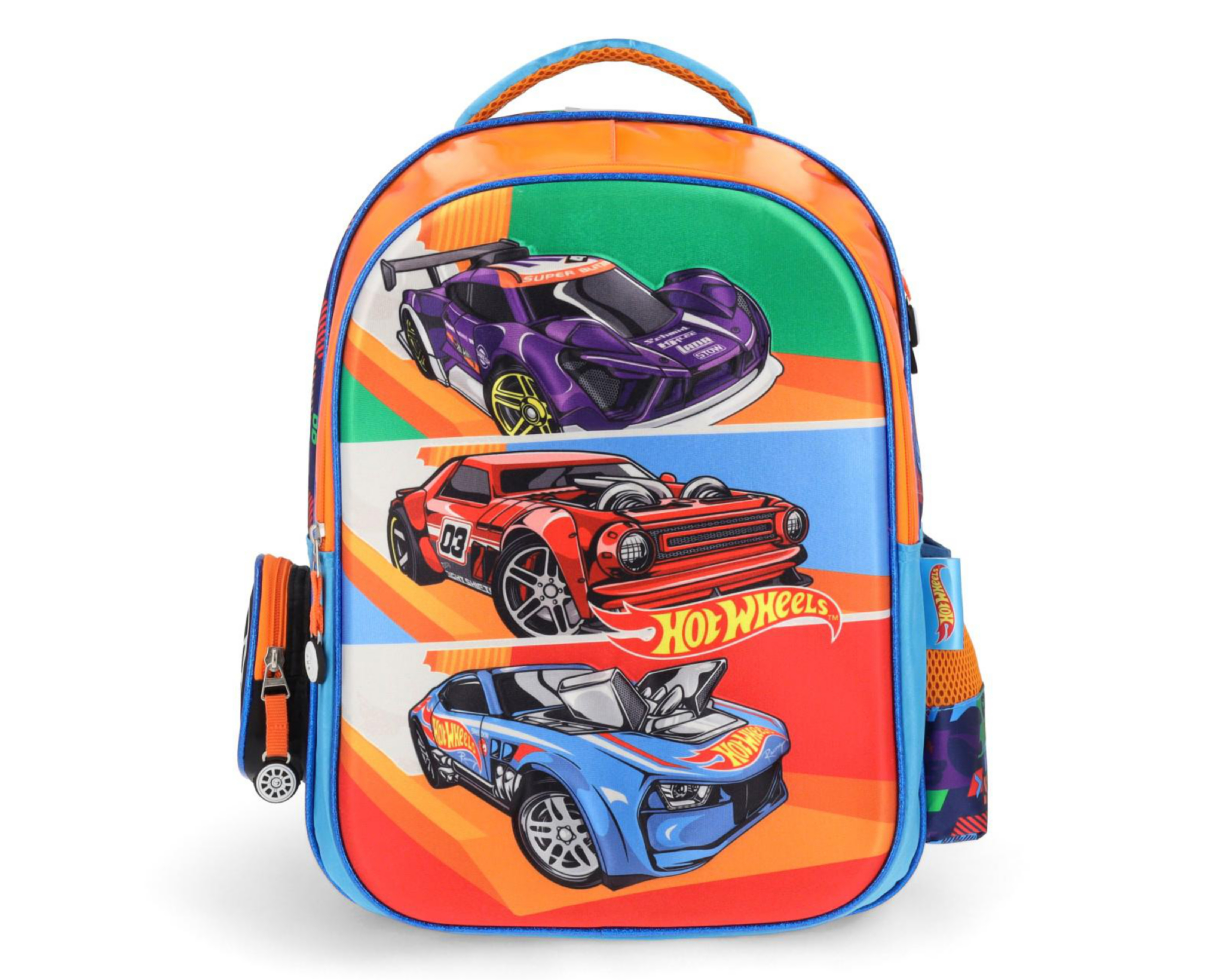 Foto 2 pulgar | Mochila Escolar Keepack Hot Wheels