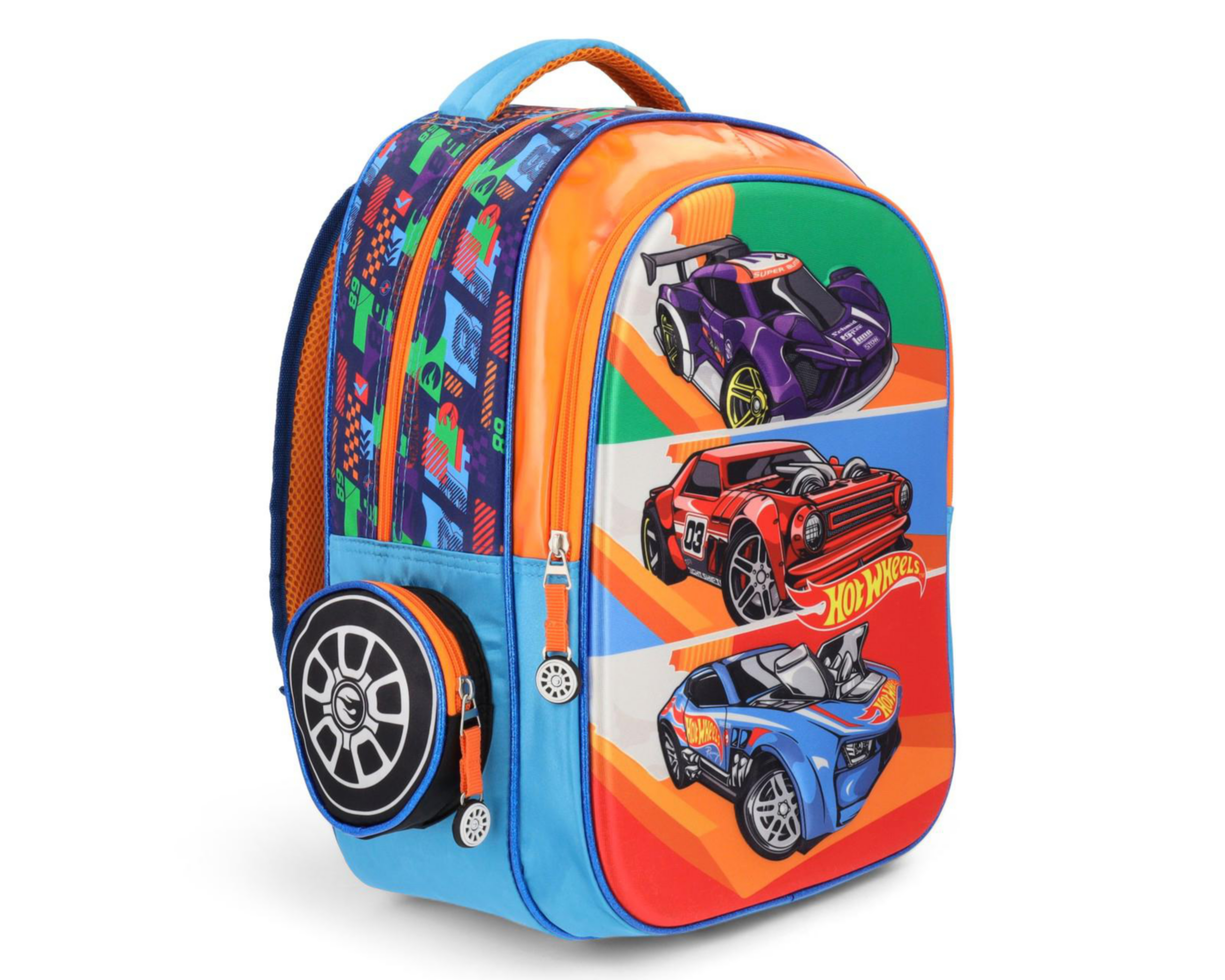 Foto 3 pulgar | Mochila Escolar Keepack Hot Wheels