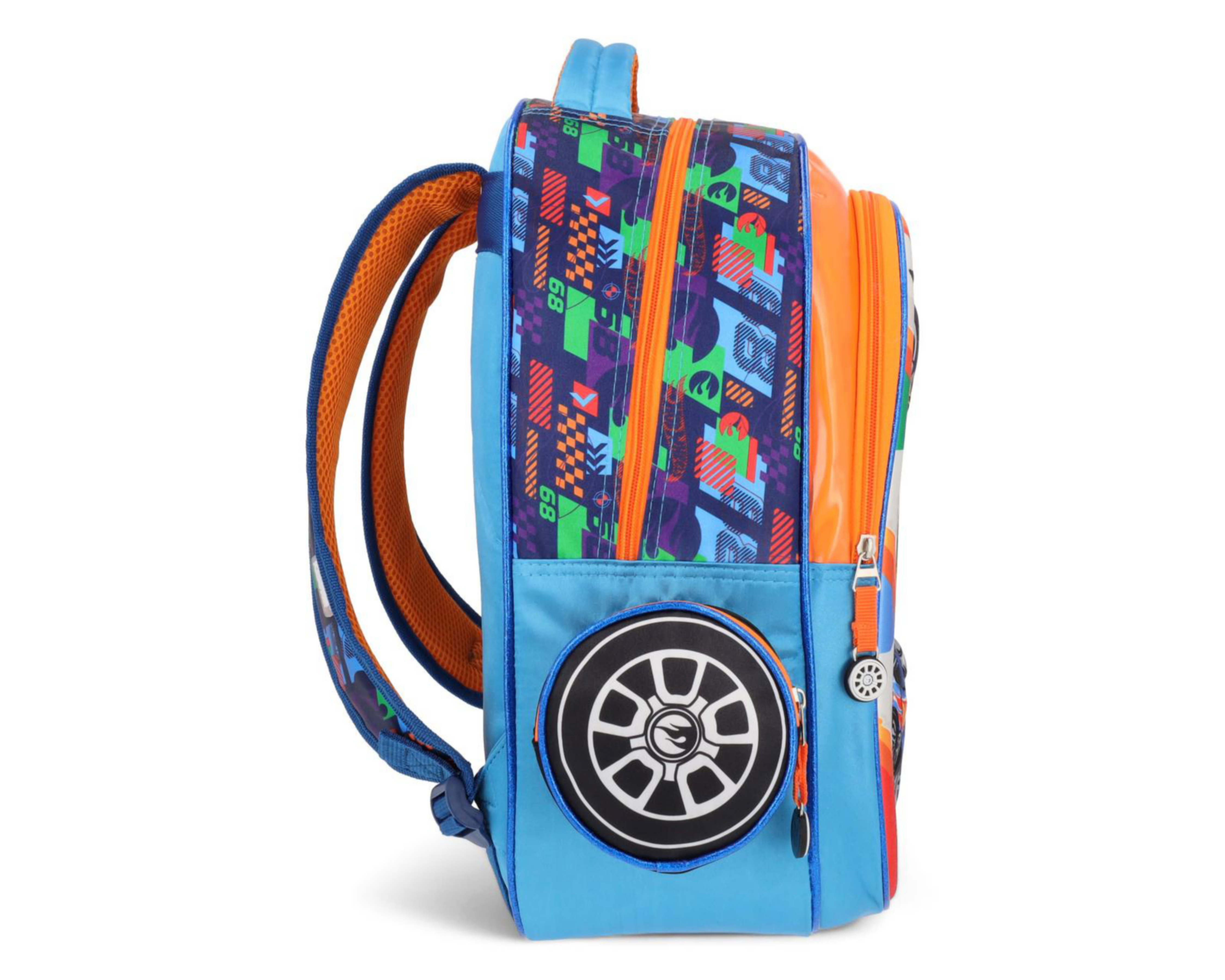 Foto 4 pulgar | Mochila Escolar Keepack Hot Wheels