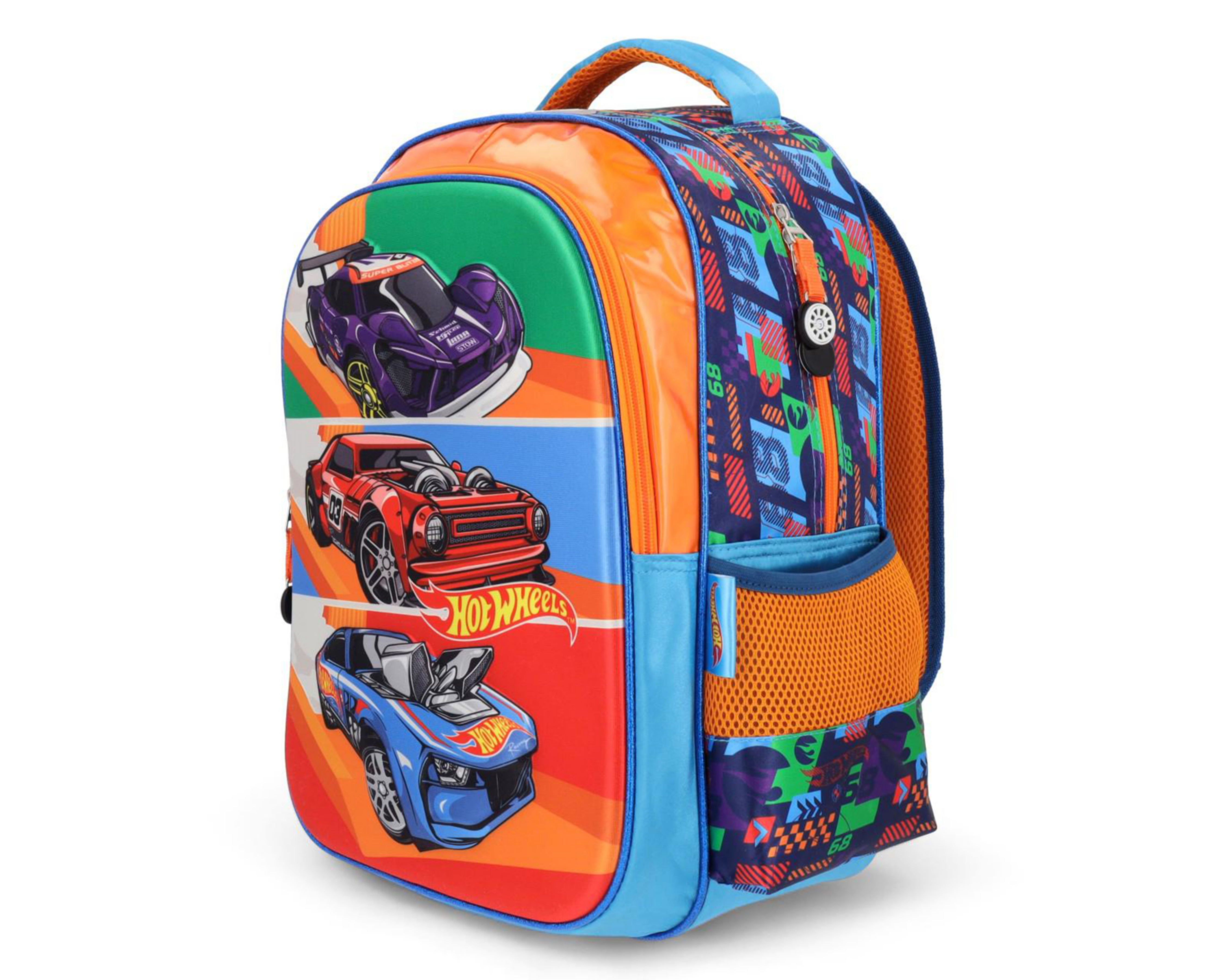 Foto 9 pulgar | Mochila Escolar Keepack Hot Wheels