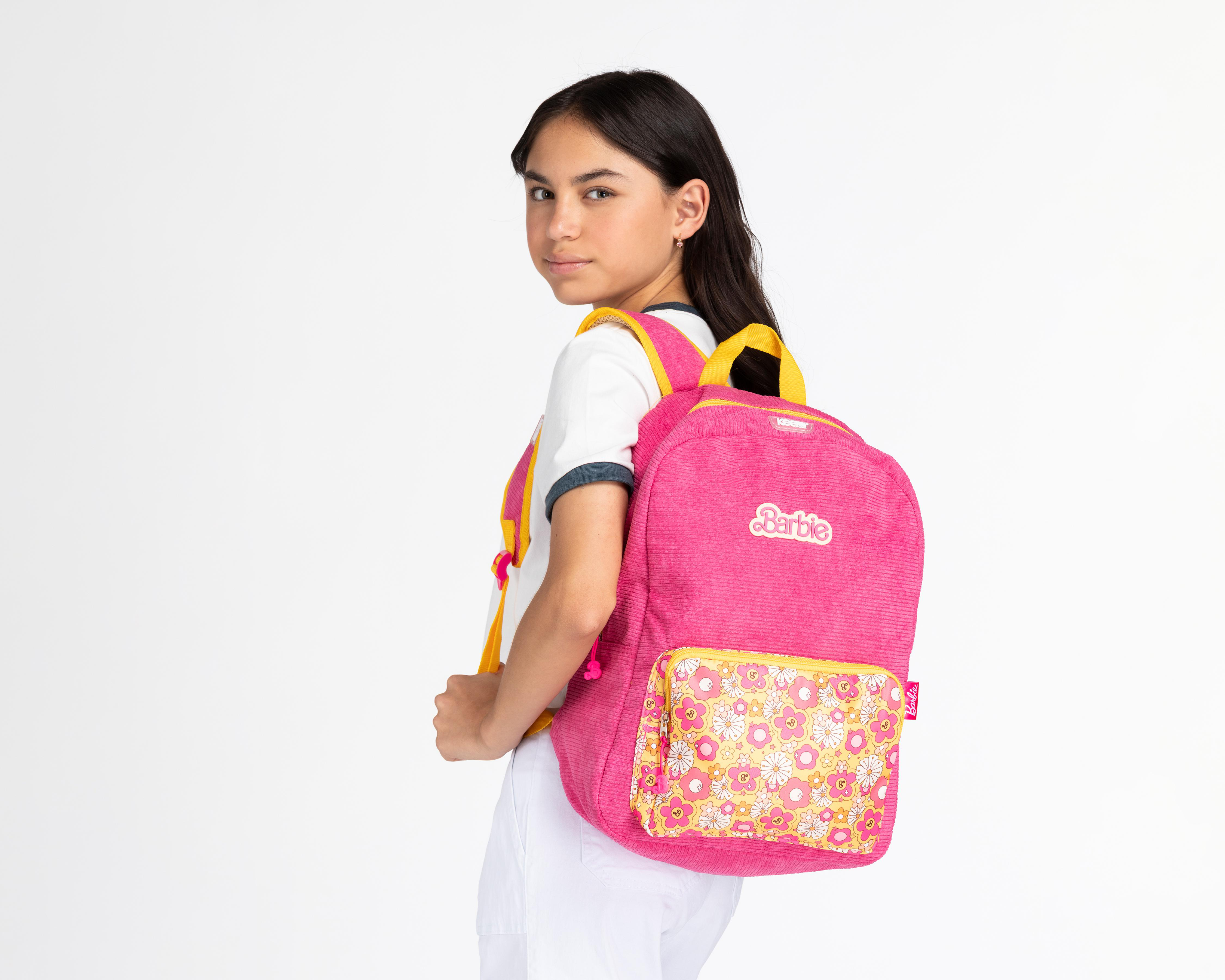 Foto 10 pulgar | Mochila Escolar Keepack Barbie