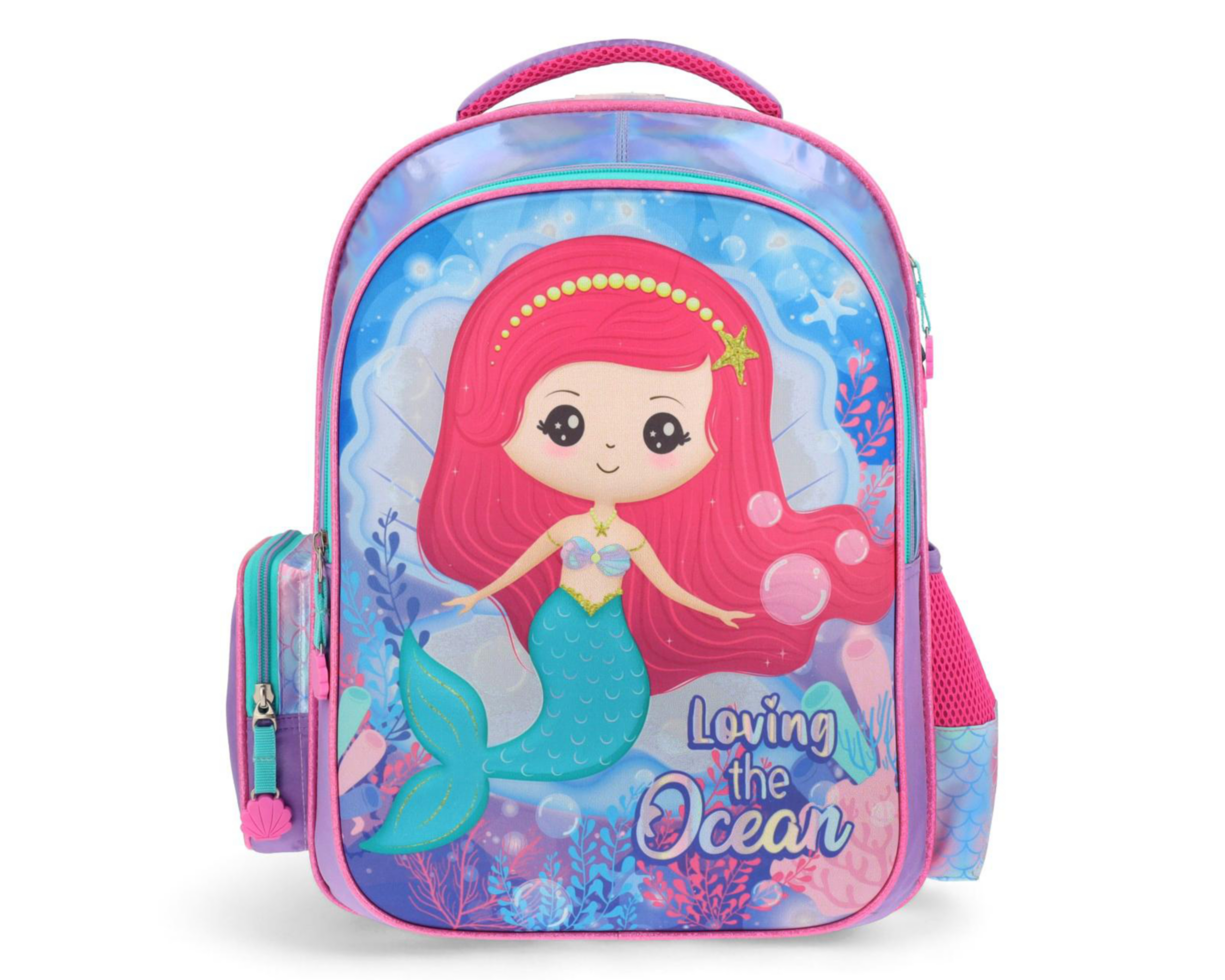 Mochila Escolar Keepack Sirenita
