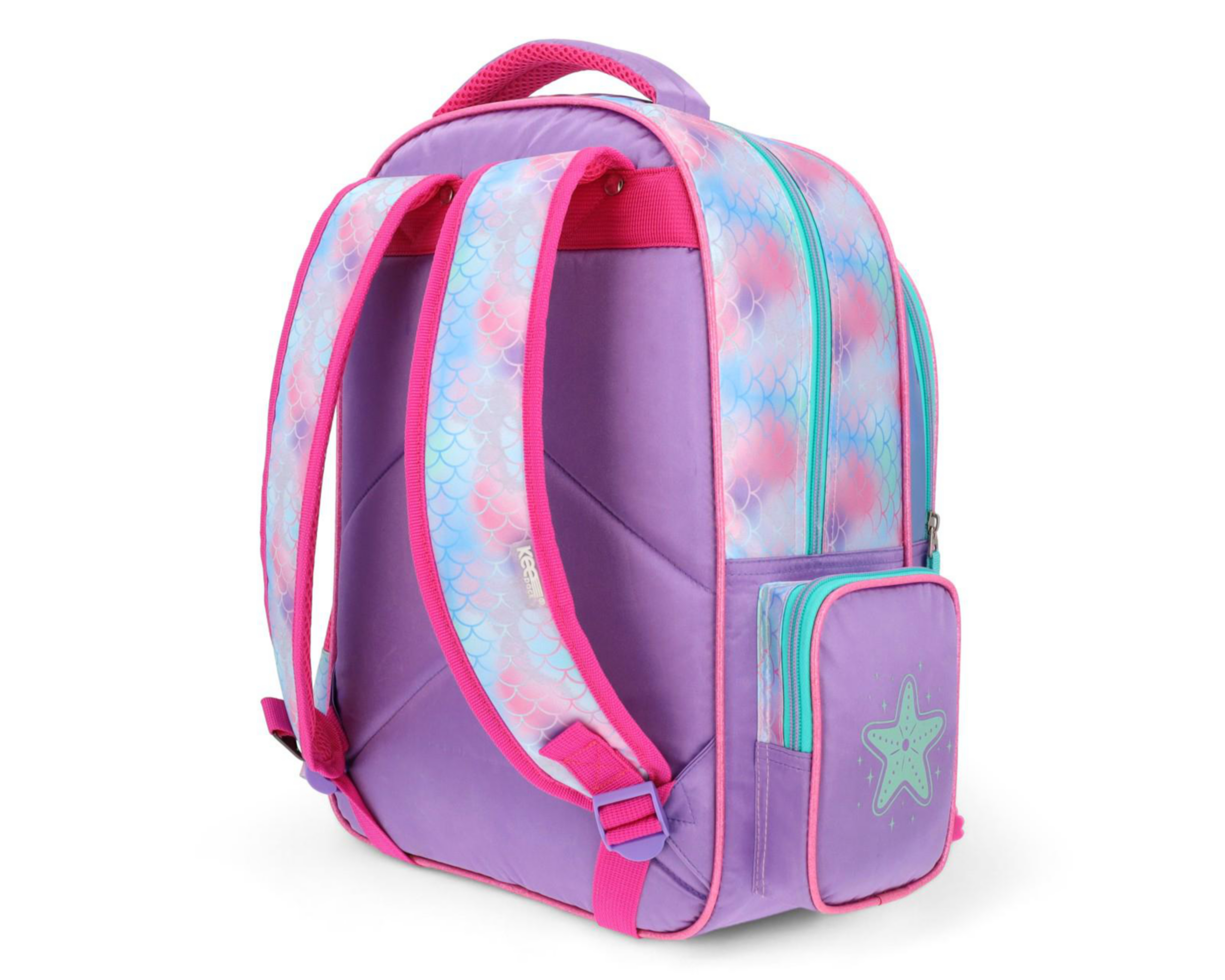 Foto 5 pulgar | Mochila Escolar Keepack Sirenita