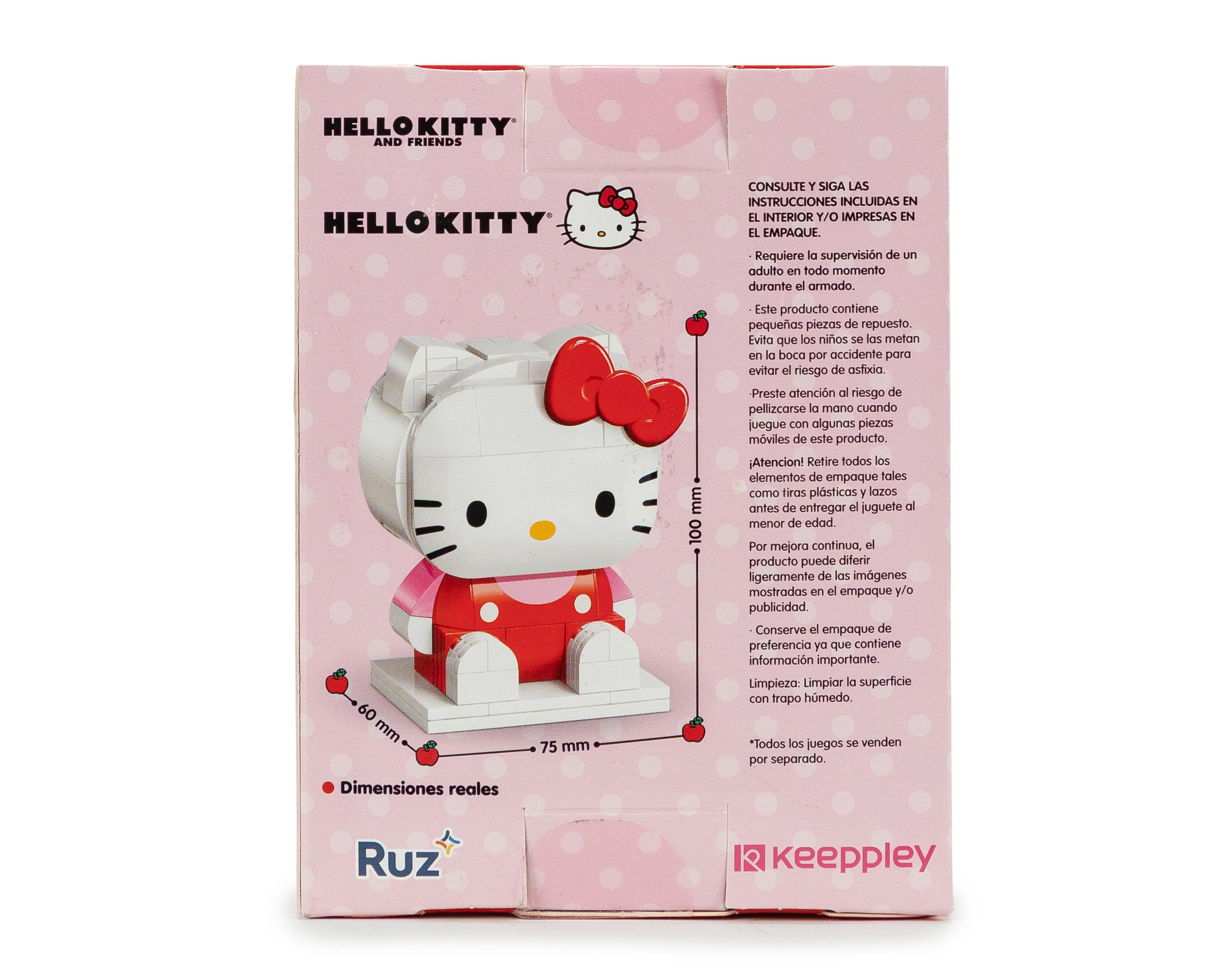 Foto 4 pulgar | Bloques de Construcción Hello Kitty 142 Piezas