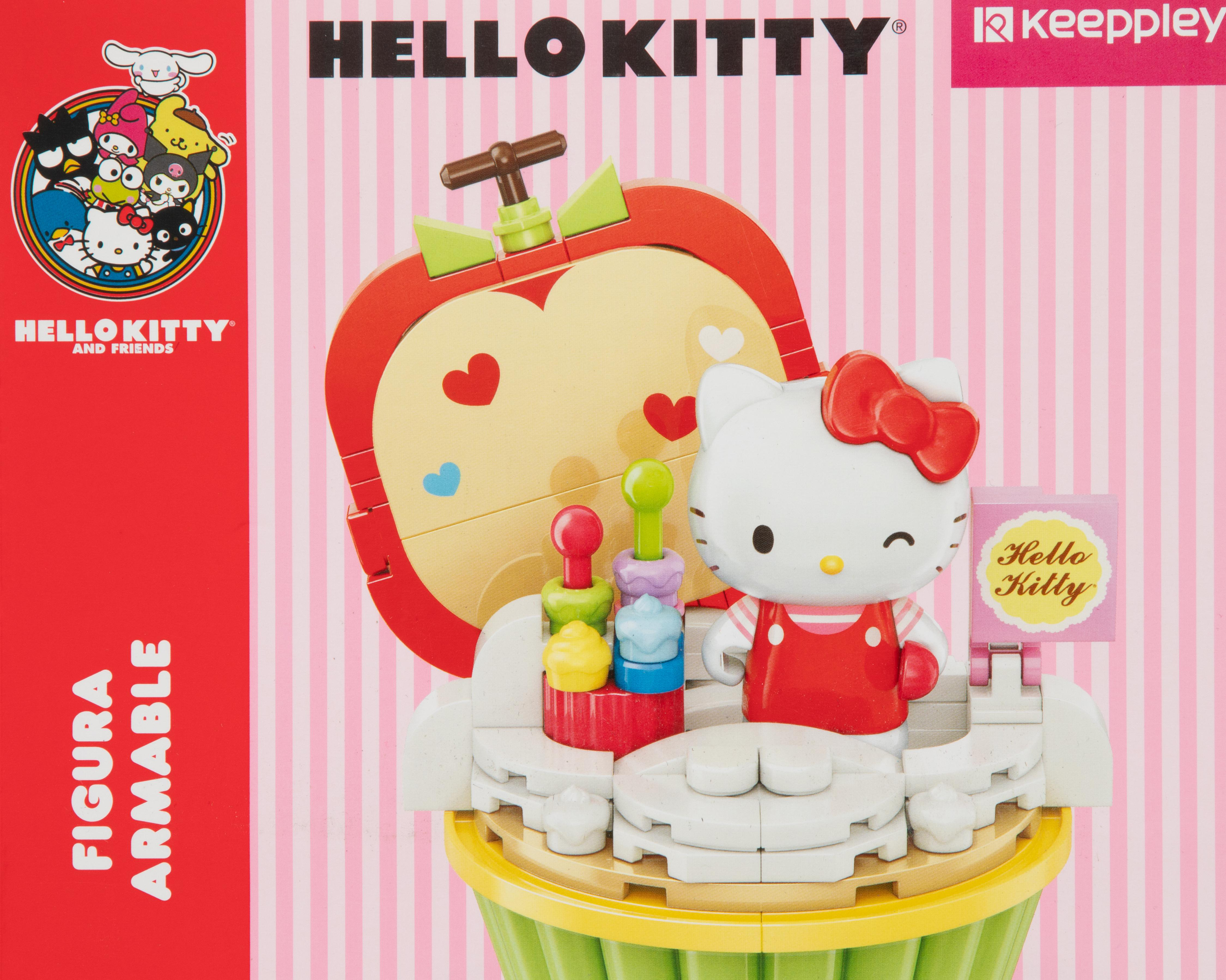 Foto 4 pulgar | Figura Armable Hello Kitty Apple Cupcake