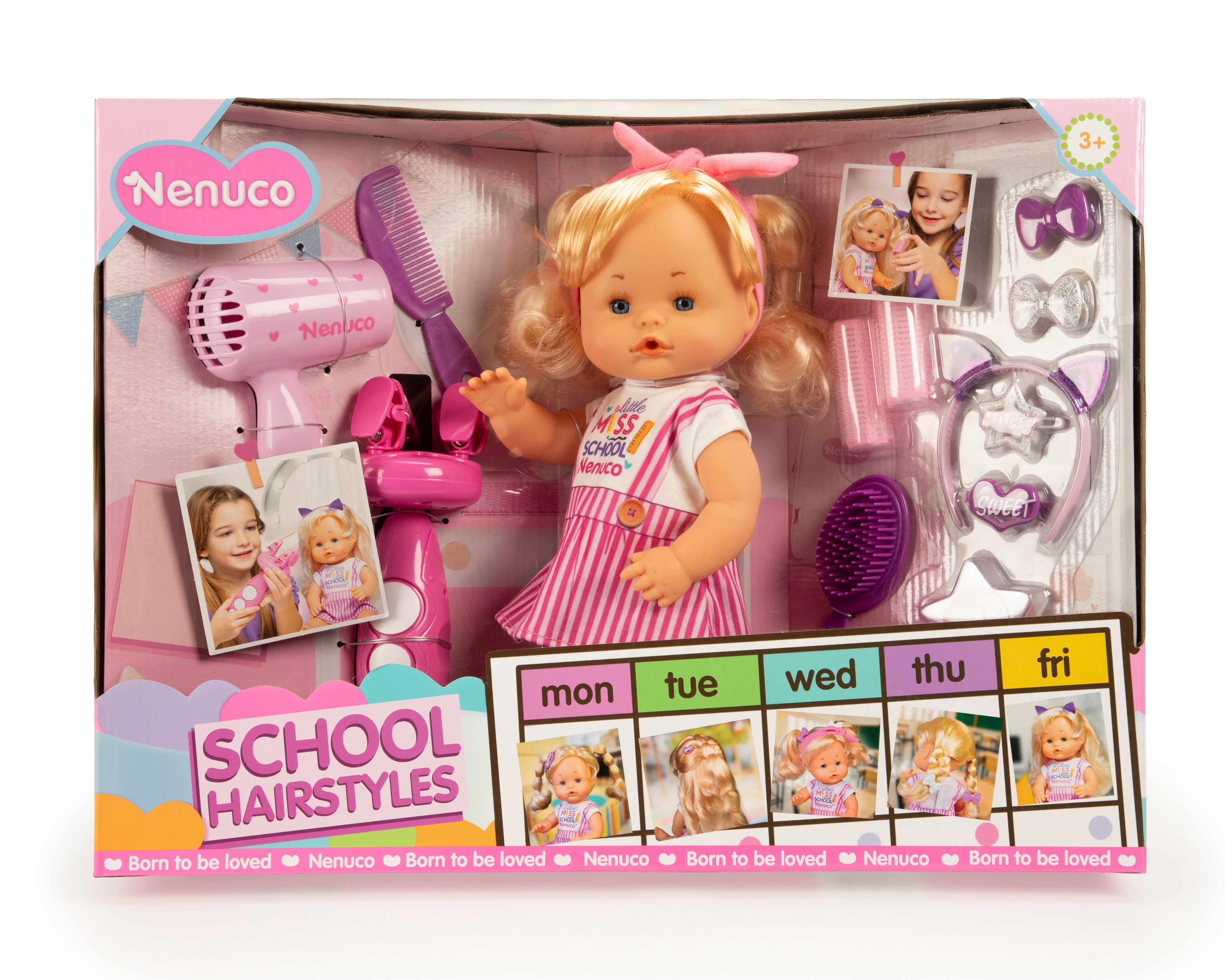 Muñeca Nenuco School Hairstyles
