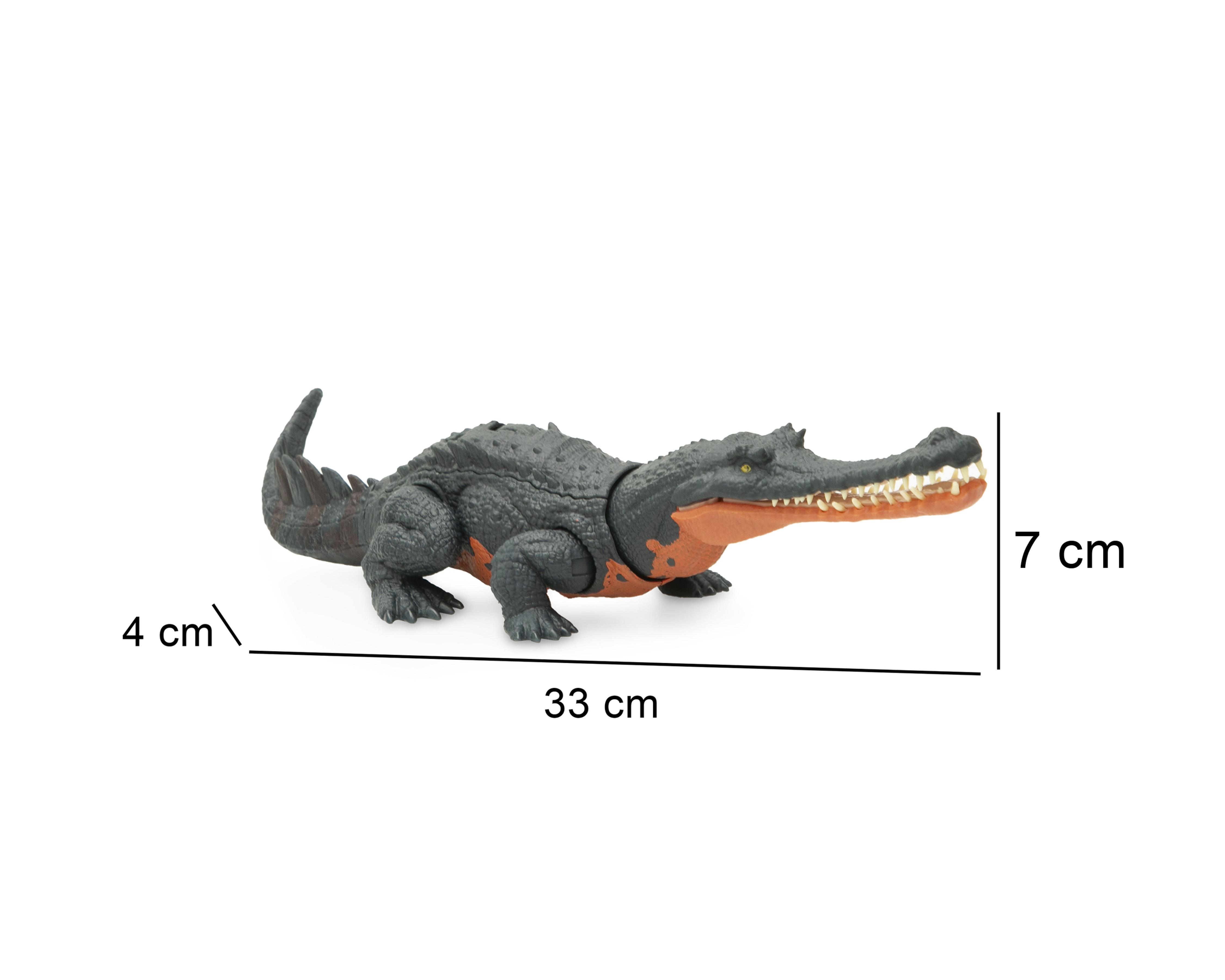 Foto 6 pulgar | Juguete de Dinosaurio Gryposuchus Jurassic World Mattel Rugido Salvaje