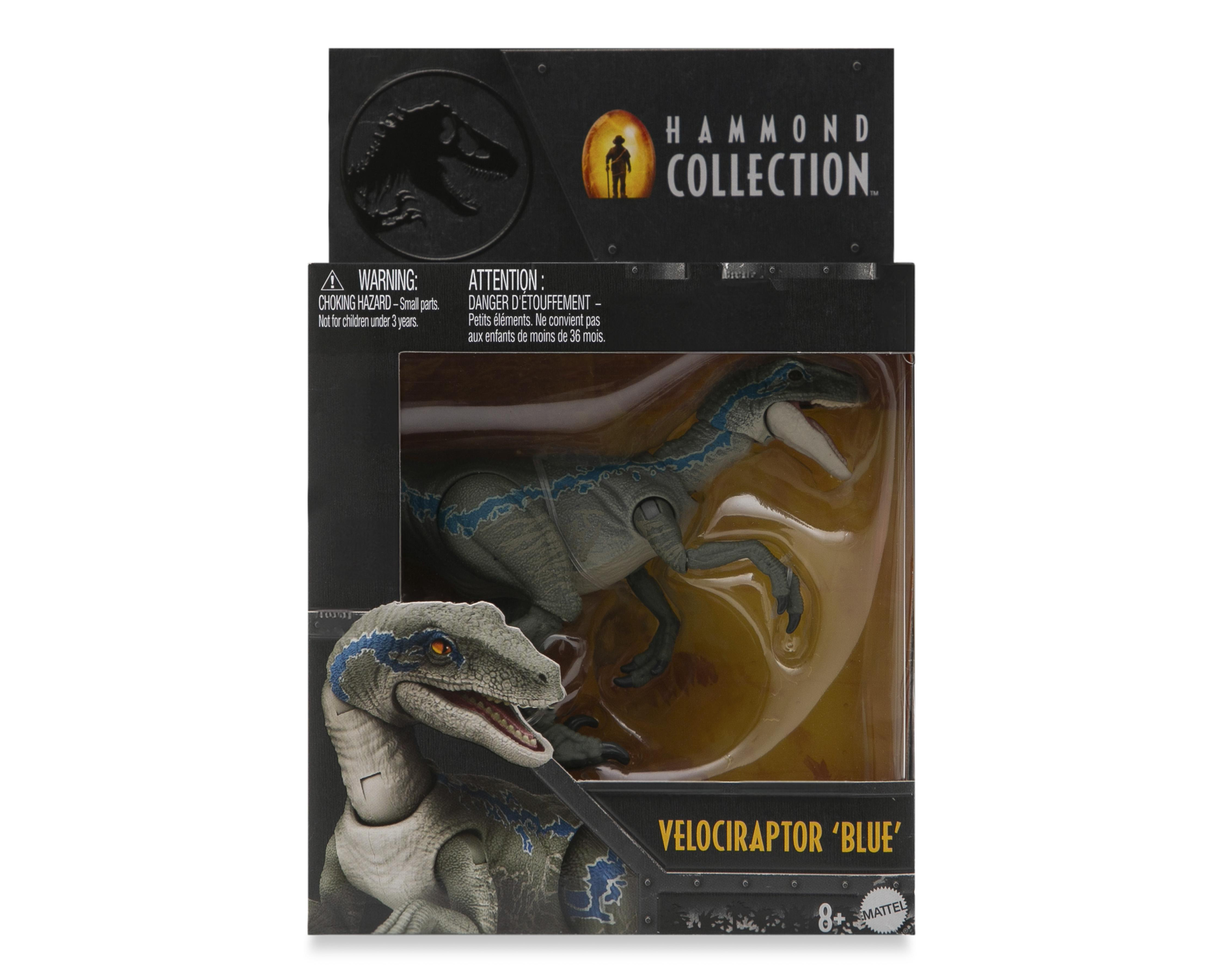 Foto 5 pulgar | Dinosaurio de Juguete Jurassic World Mattel Velociraptor Blue