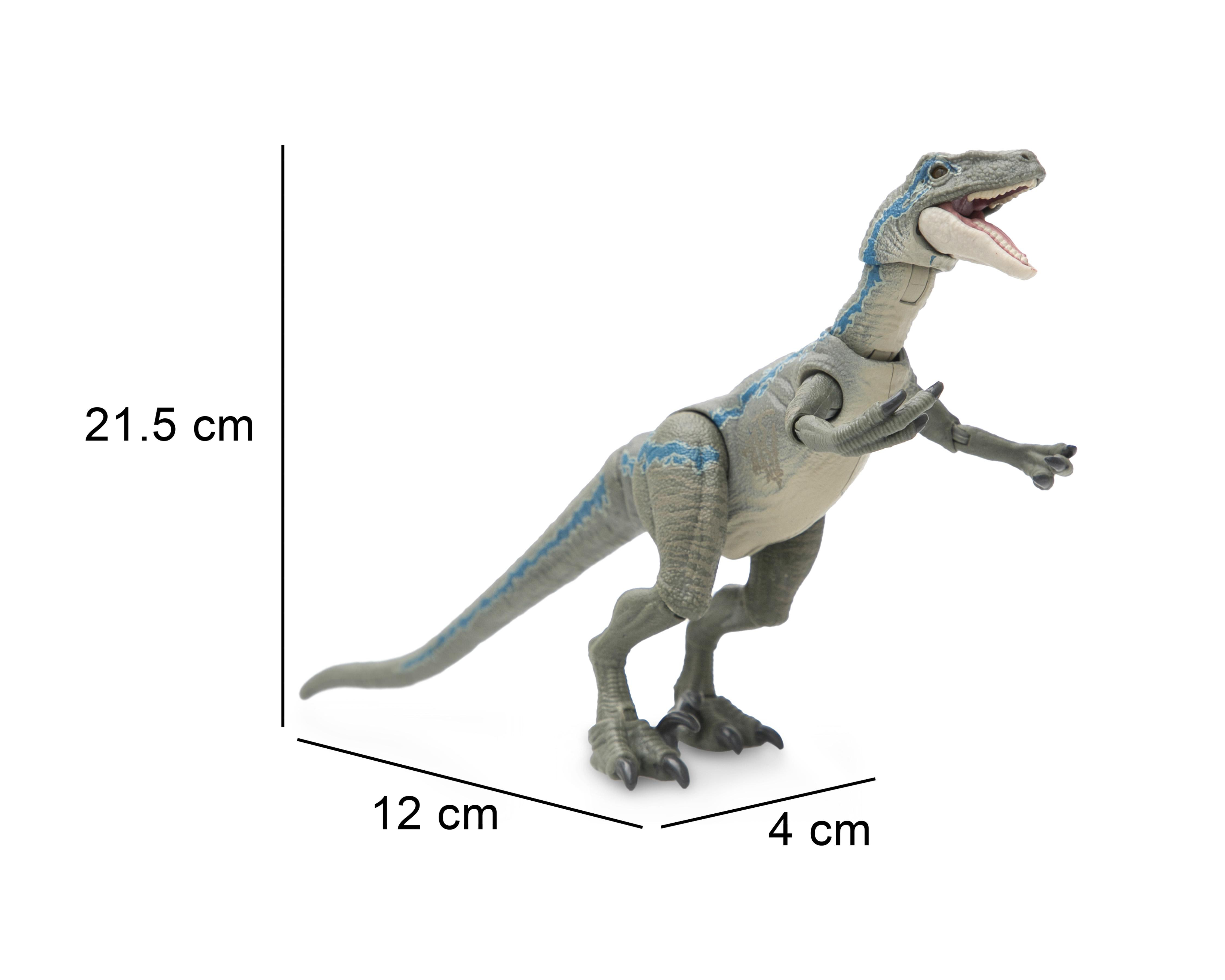 Foto 6 pulgar | Dinosaurio de Juguete Jurassic World Mattel Velociraptor Blue