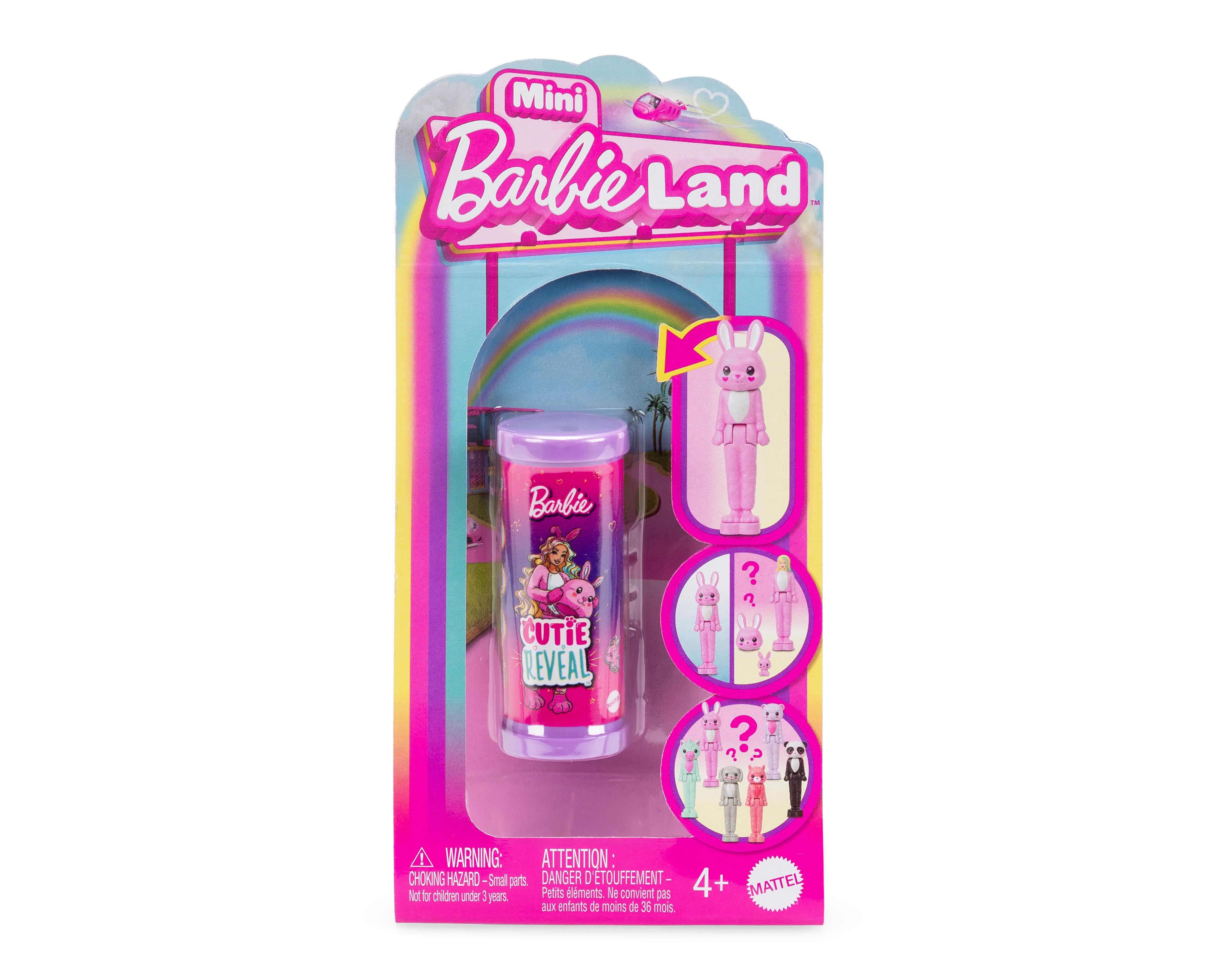 Foto 2 pulgar | Muñeca Barbie Mini BarbieLand Cutie Reveal 1 Pieza al Azar