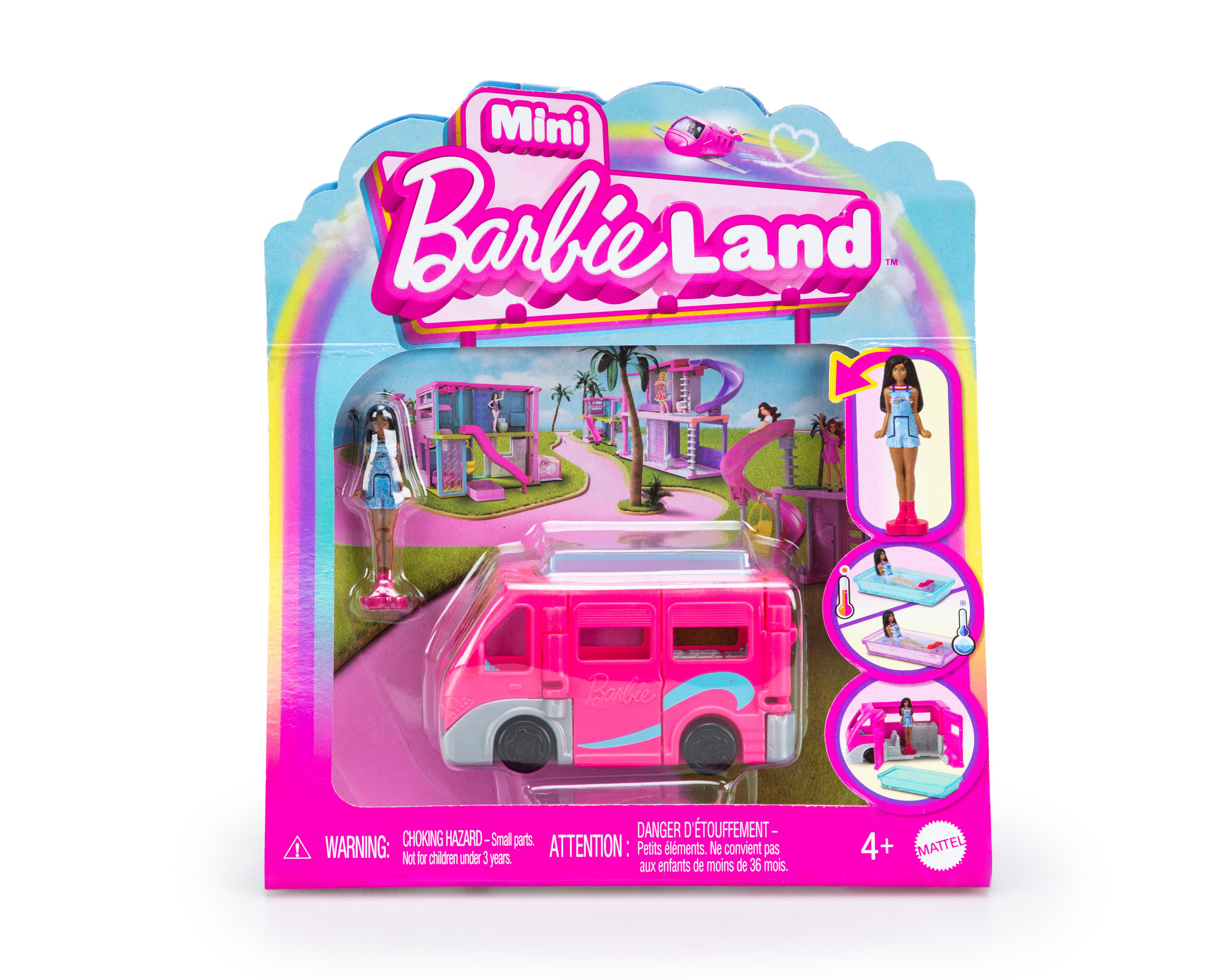 Foto 2 pulgar | Camper Barbie Mini BarbieLand