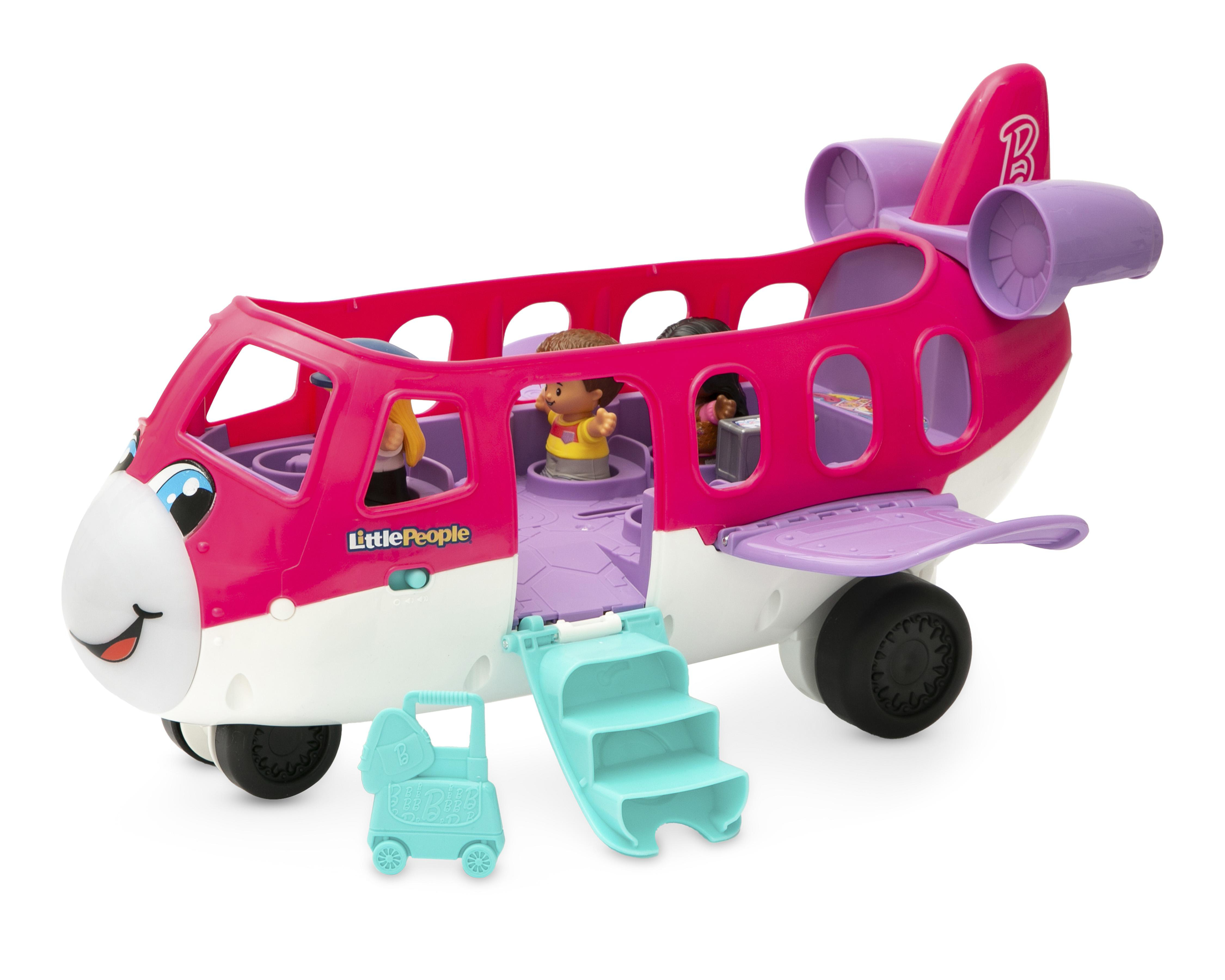 Avión de Barbie Fisher-Price Little People Avión de los Sueños