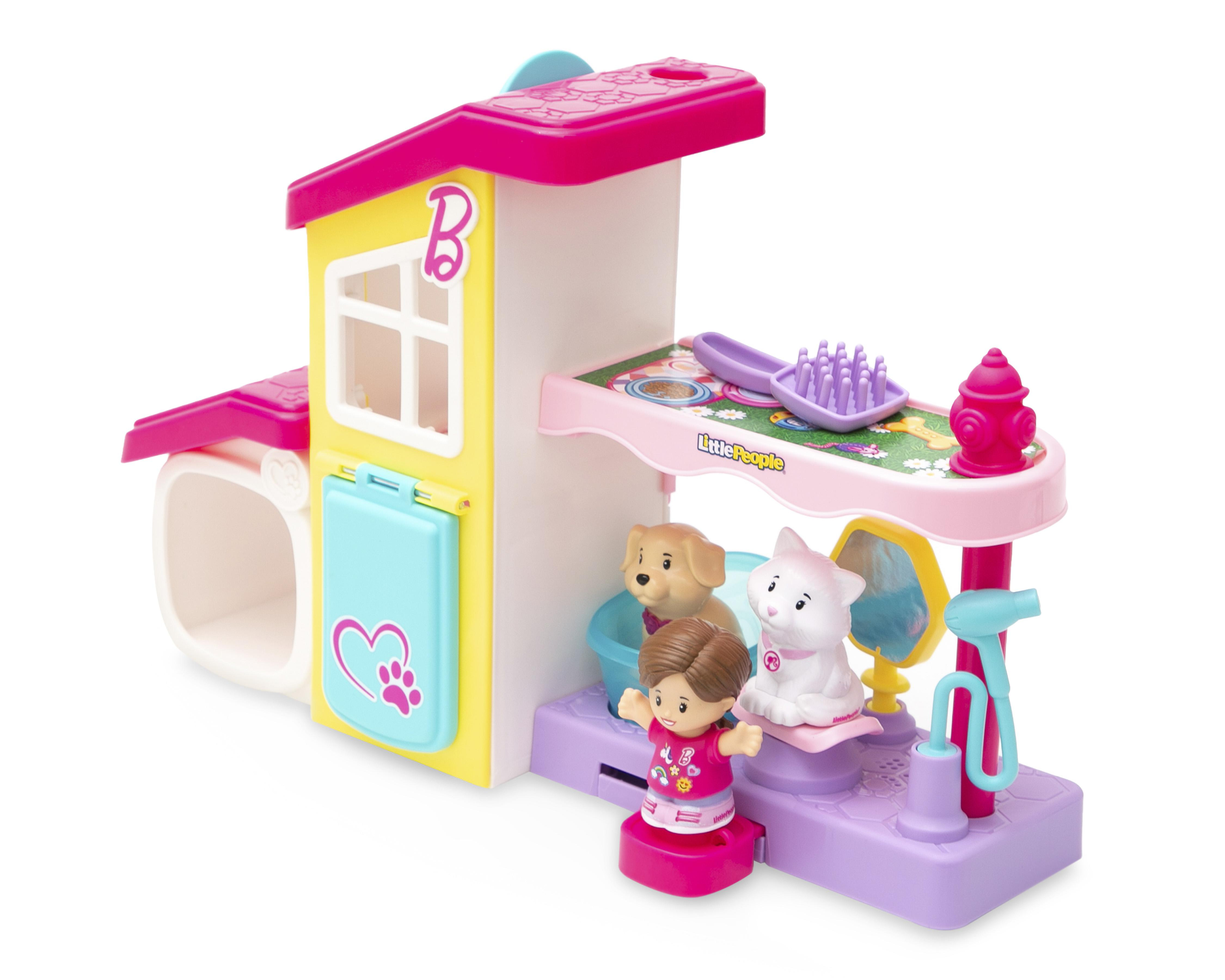 Foto 4 pulgar | Spa de Mascotas Barbie Fisher-Price Little People con Accesorios