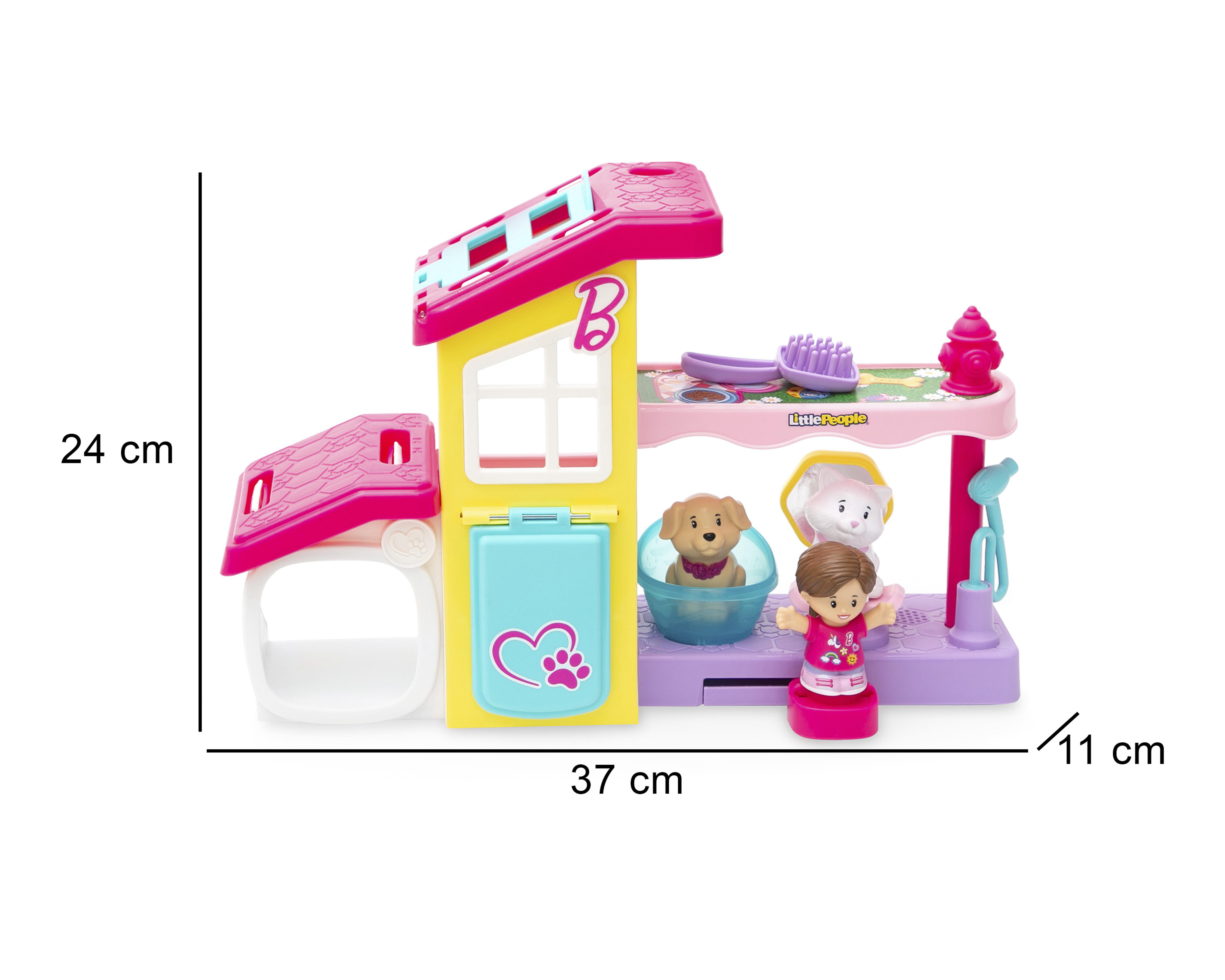 Foto 8 pulgar | Spa de Mascotas Barbie Fisher-Price Little People con Accesorios