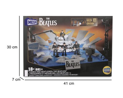 Foto 4 | Bloques de Construcción Mega Bloks The Beatles 681 Piezas