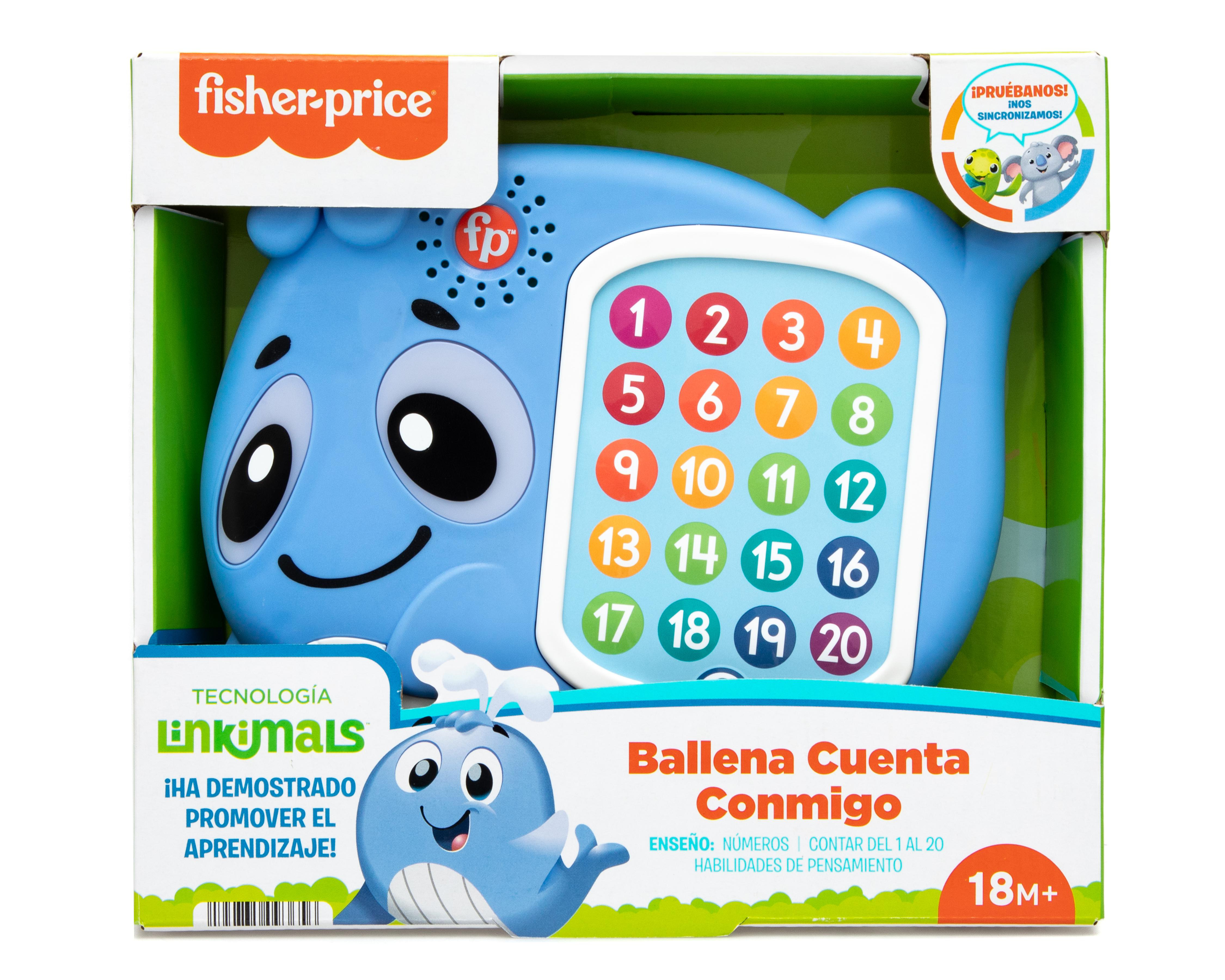 Foto 7 pulgar | Ballena Cuenta Conmigo Fisher-Price