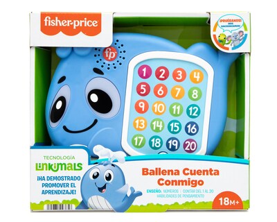Foto 6 | Ballena Cuenta Conmigo Fisher-Price