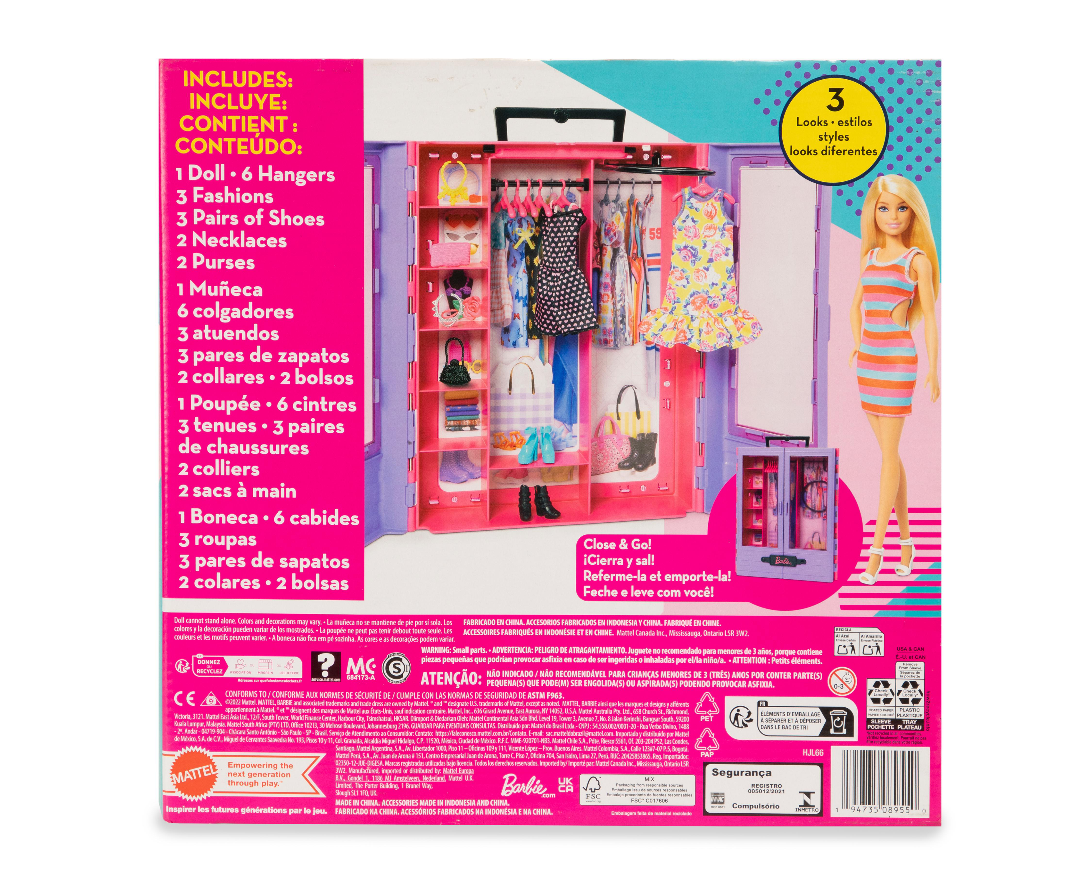 Foto 2 | Clóset de Lujo Barbie con Muñeca