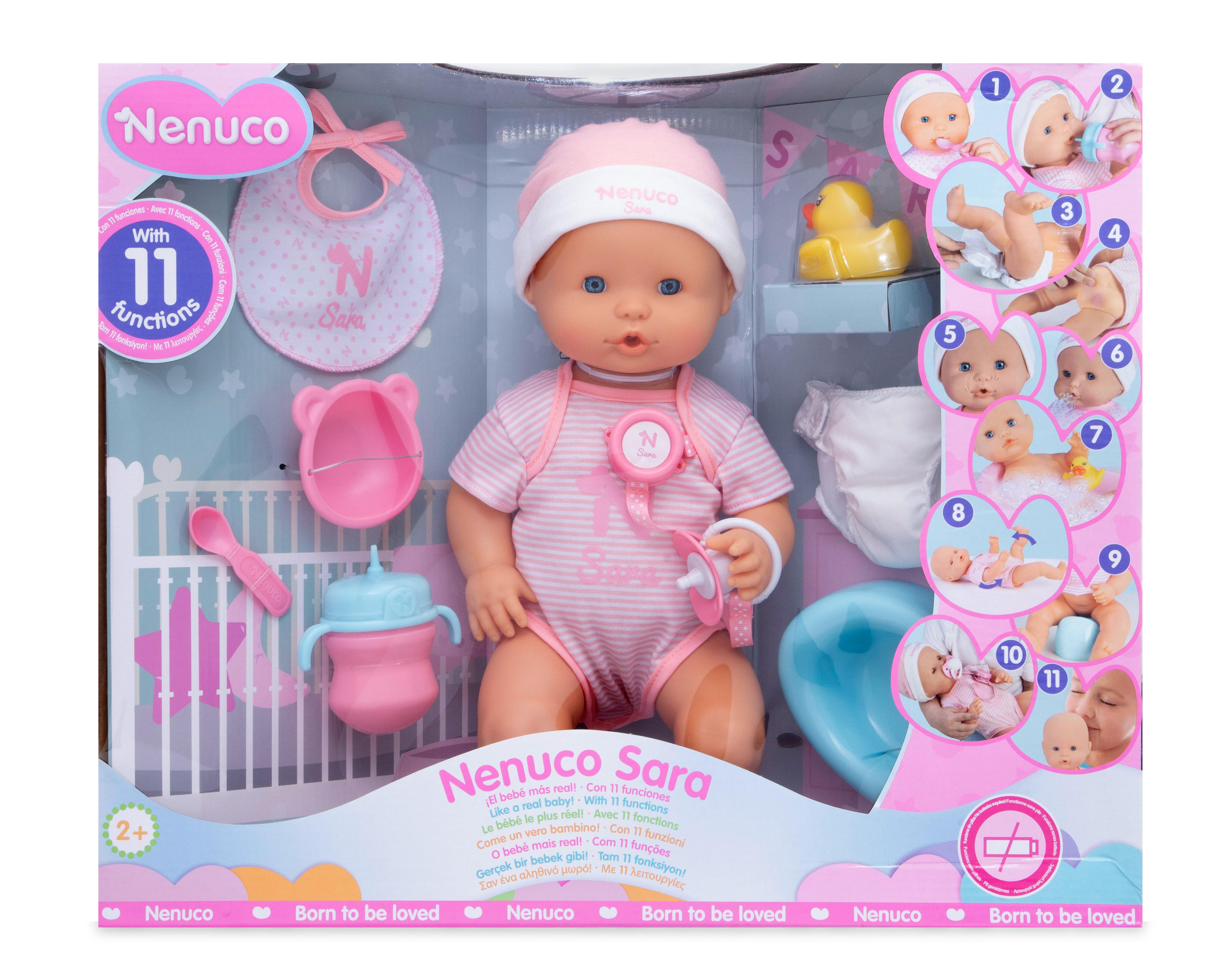 Foto 5 | Muñeca Nenuco Sara con 11 Funciones