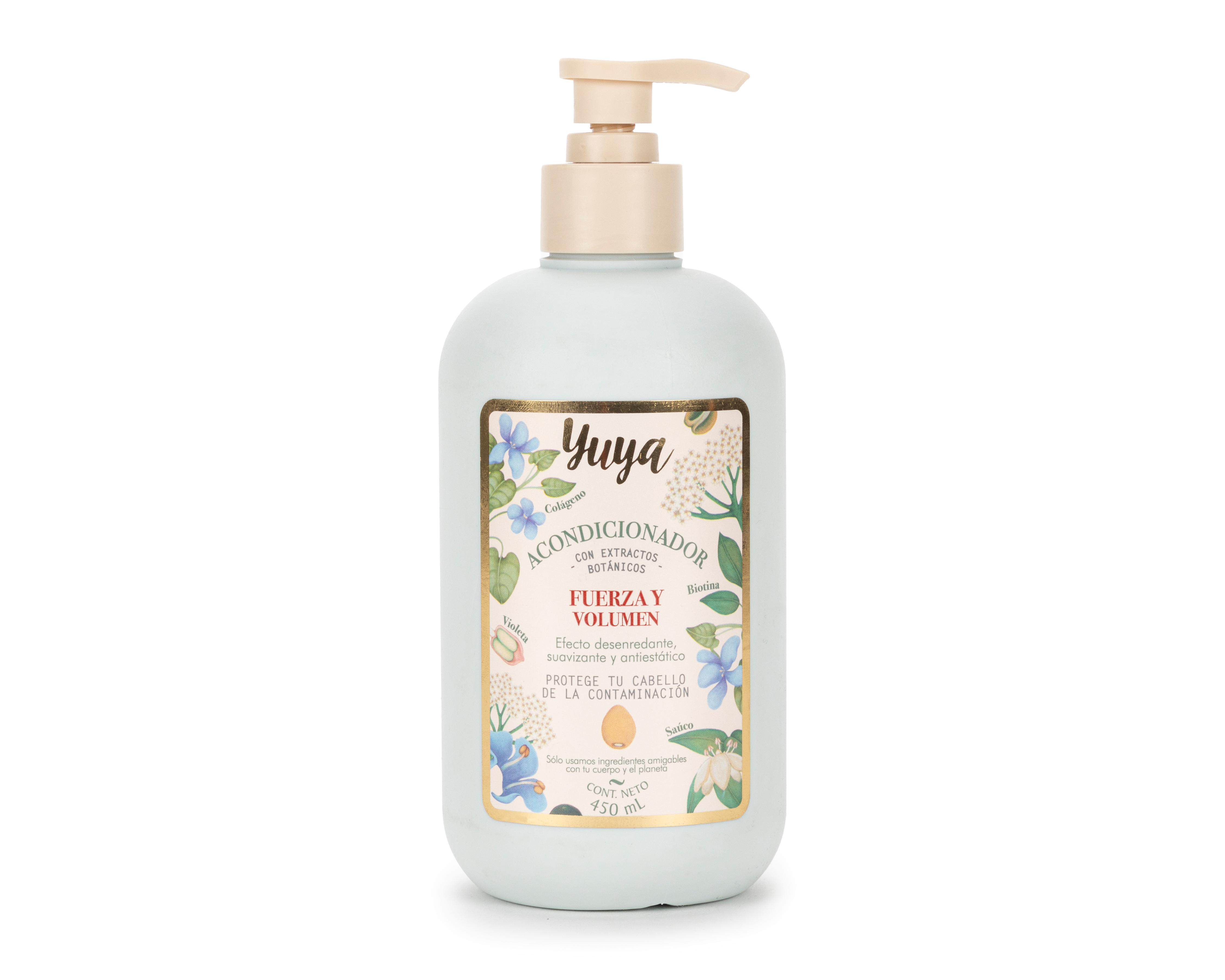 Foto 2 pulgar | Acondicionador Yuya Fuerza y Volumen Desenredante 450 ml