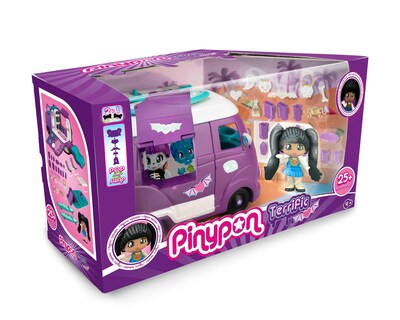 Foto 4 | Muñeca Pinypon Terrific Van