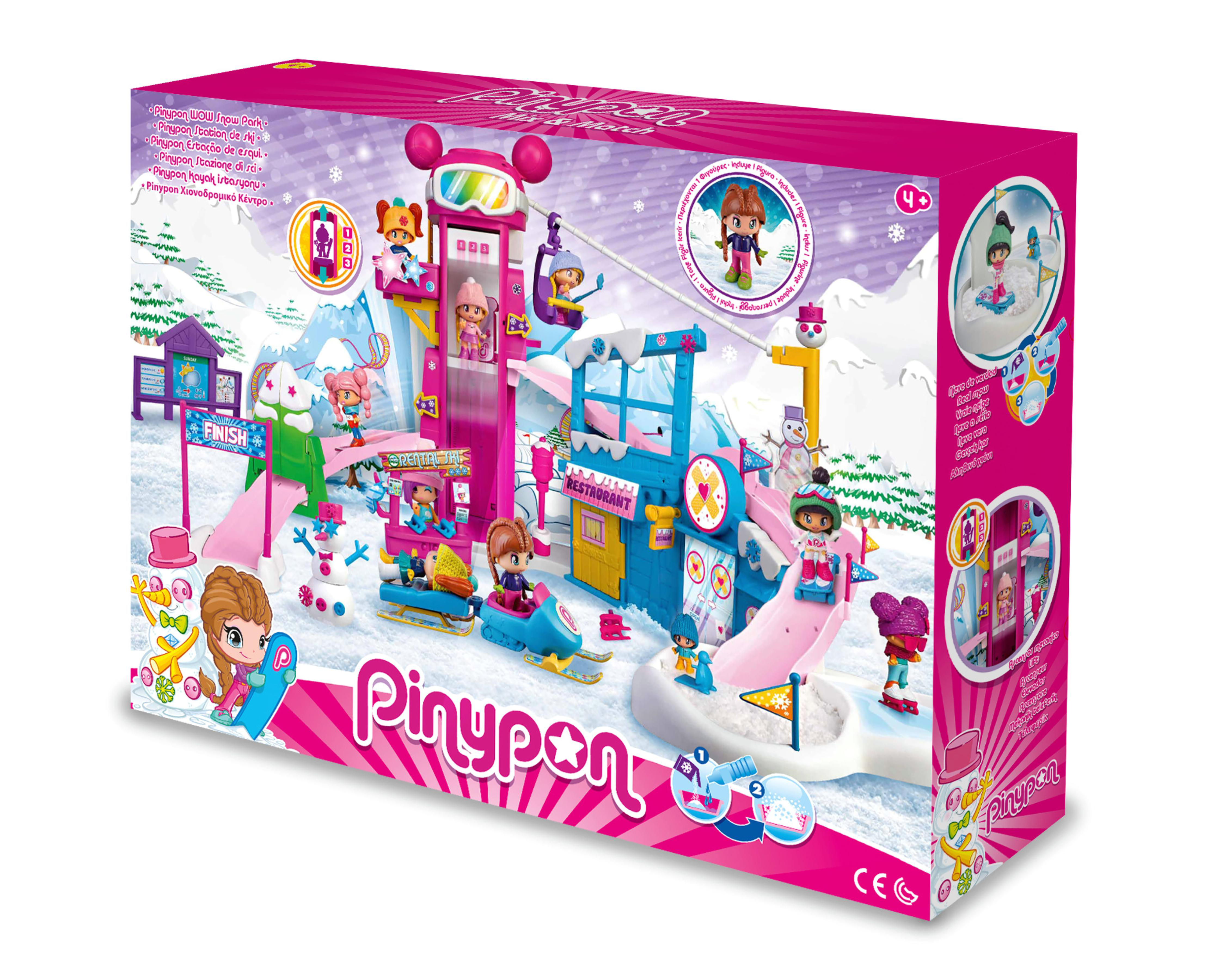 Foto 3 | Parque de Nieve Pinypon con Accesorios