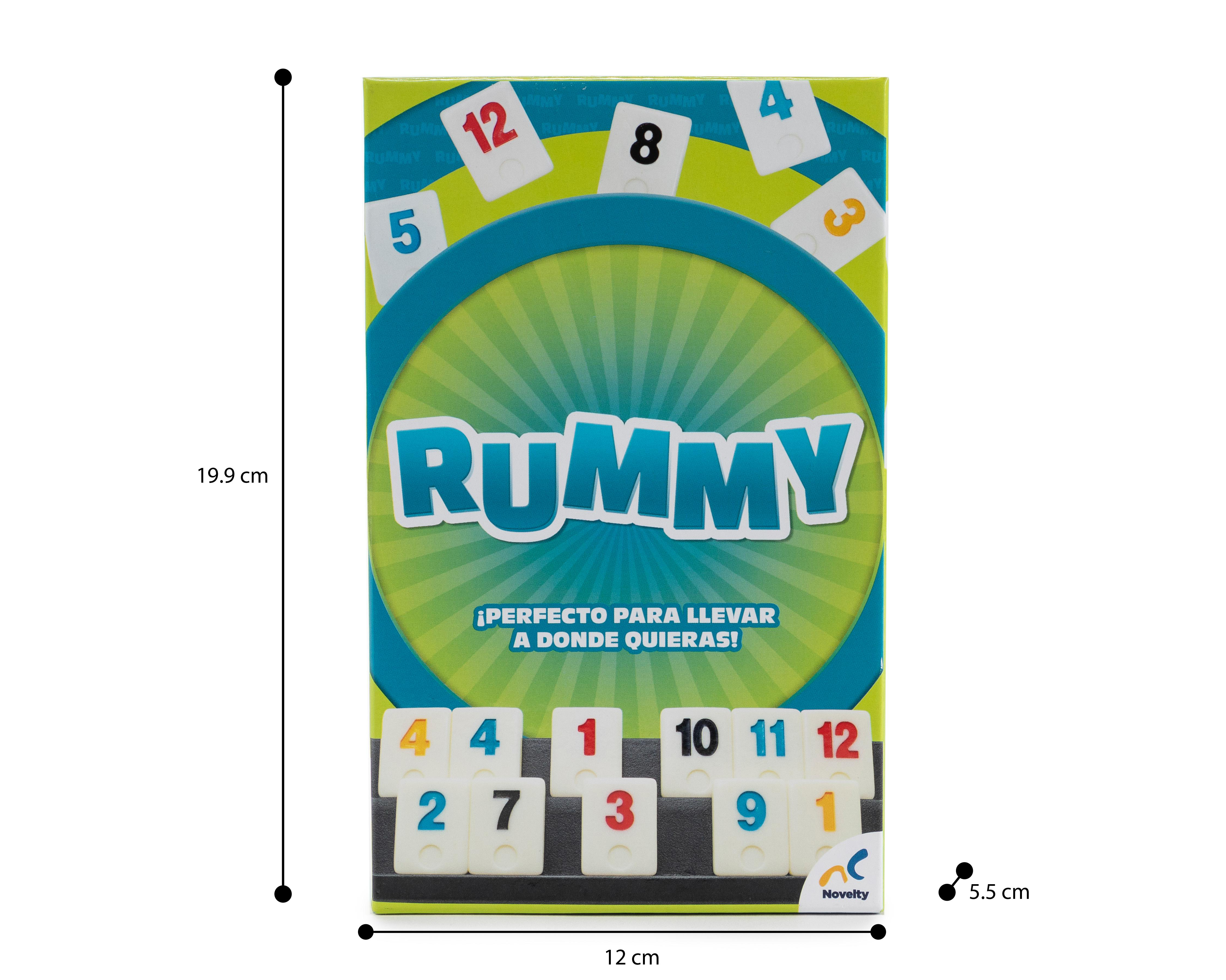 Foto 4 pulgar | Juego de Mesa Rummy Novelty