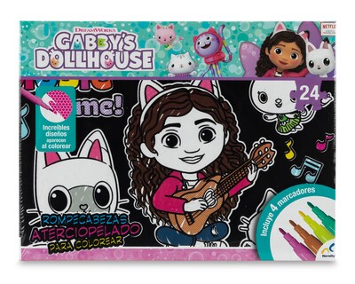 Foto 1 | Rompecabezas para Colorear Gabby's Dollhouse 24 Piezas