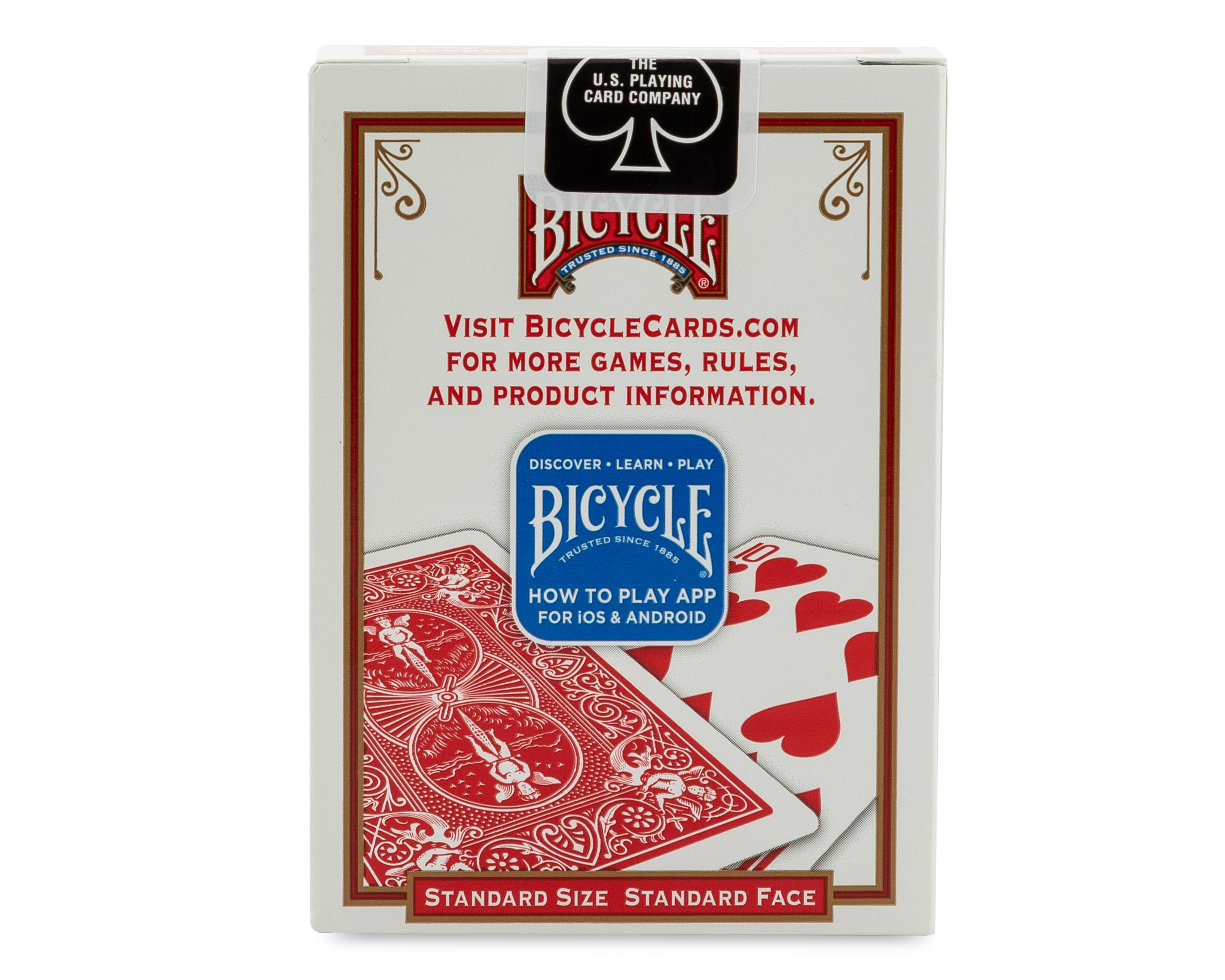 Foto 2 | Baraja Novelty Poker Bicycle Standard