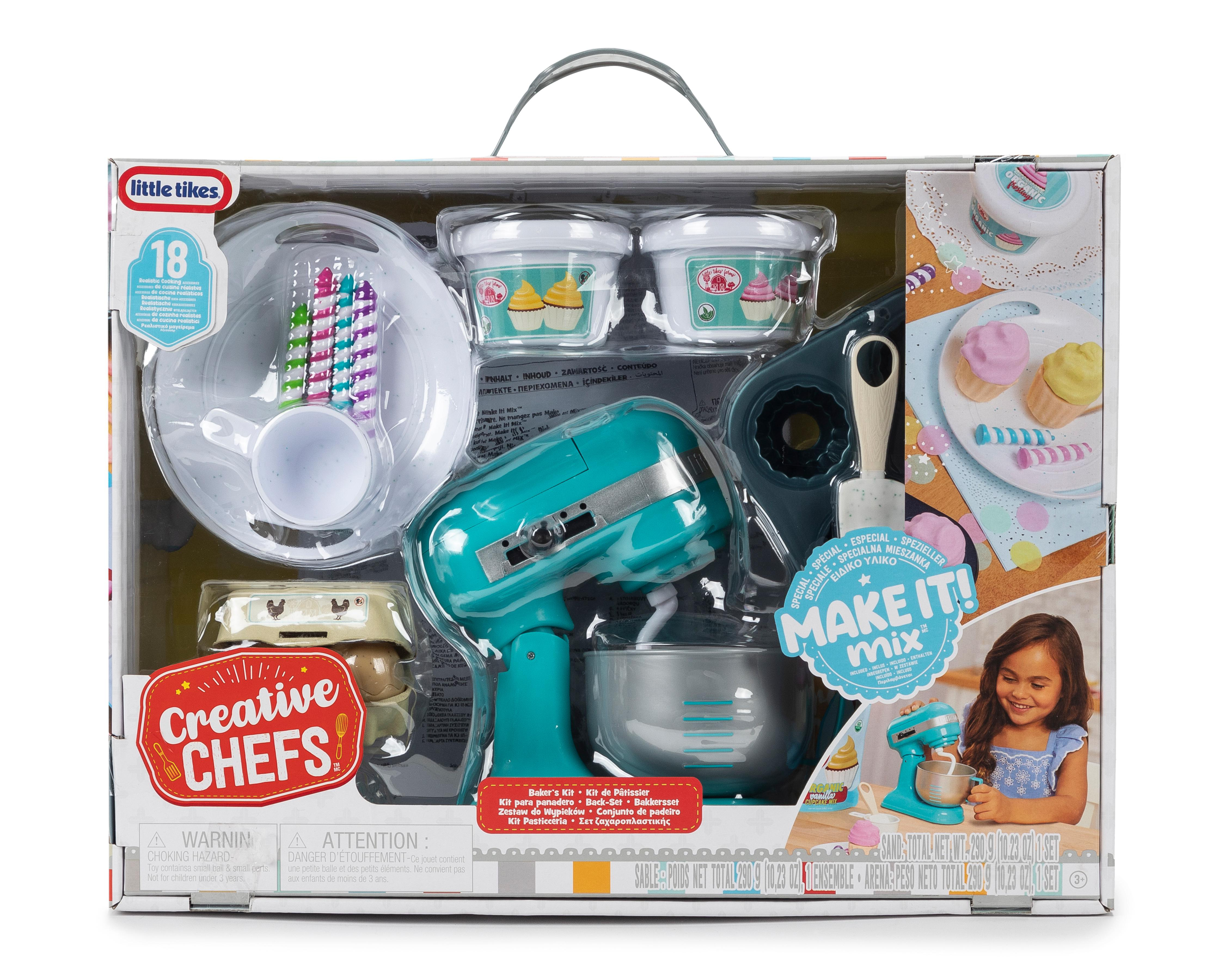 Juego de Cocina Creative Chefs Little Tikes 18 Piezas