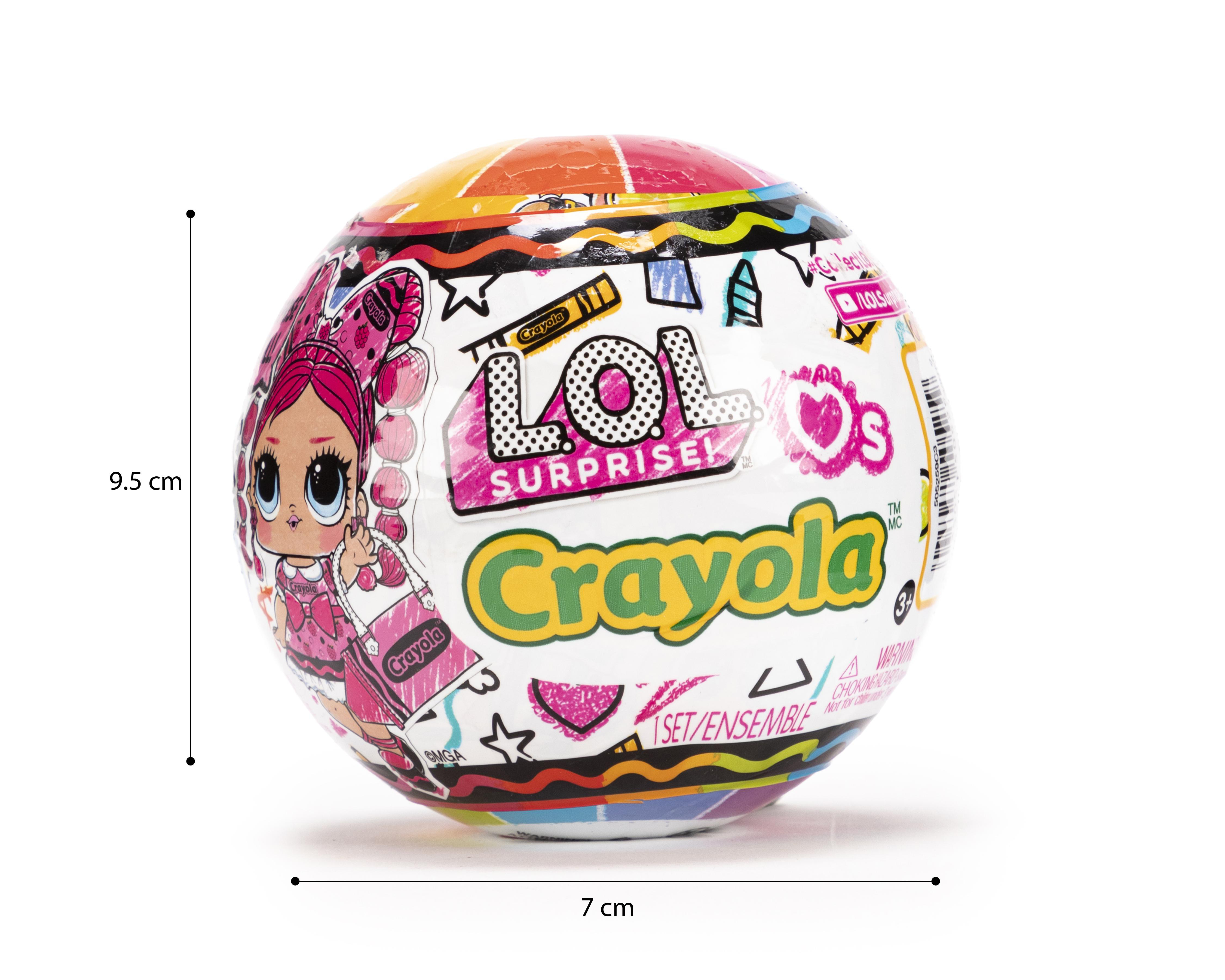 Foto 4 pulgar | Muñeca LOL Surprise Crayola 1 Pieza al Azar