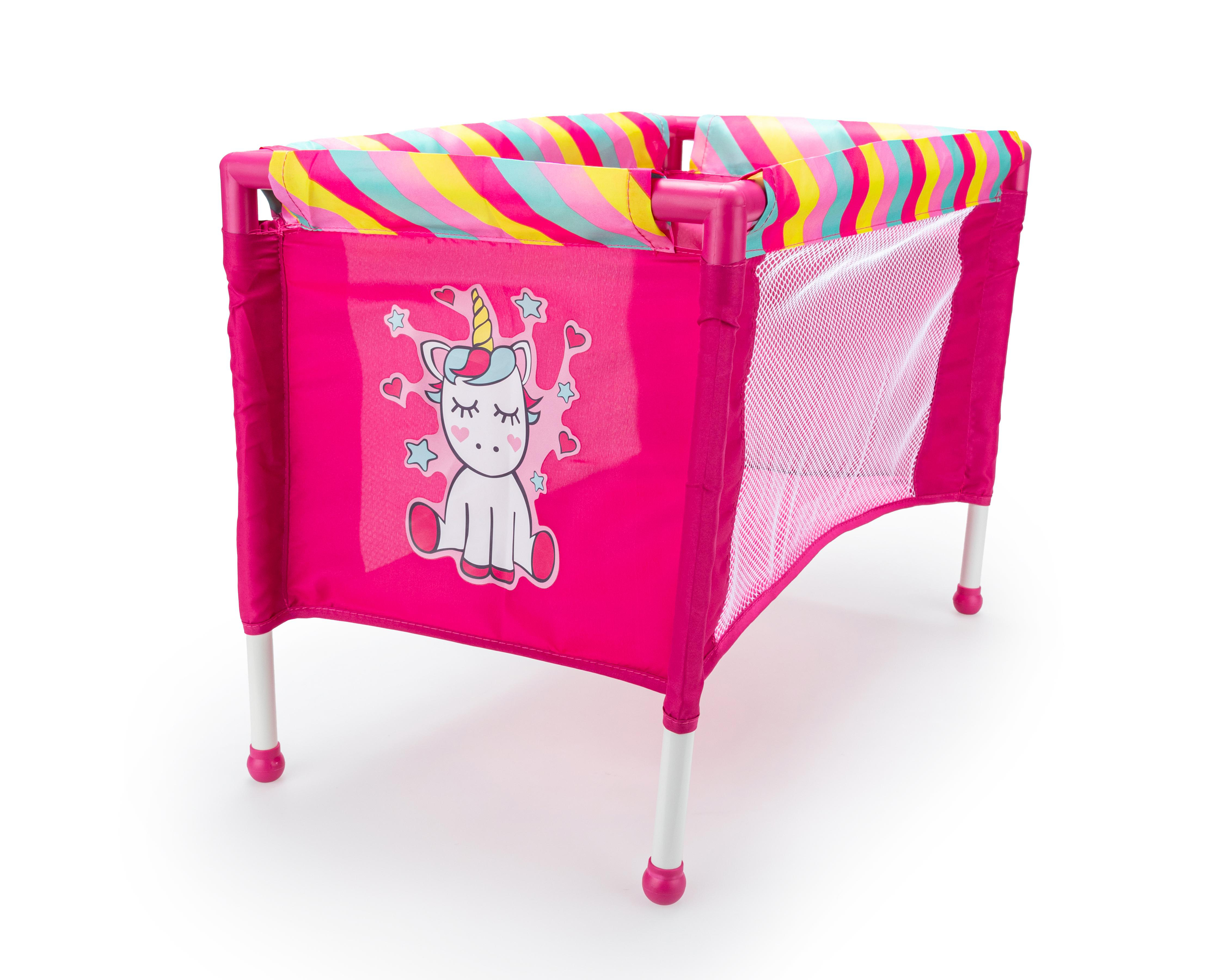 Foto 2 | Set de Carriola para Muñecas Prinsel Maxi Doll Unicornio
