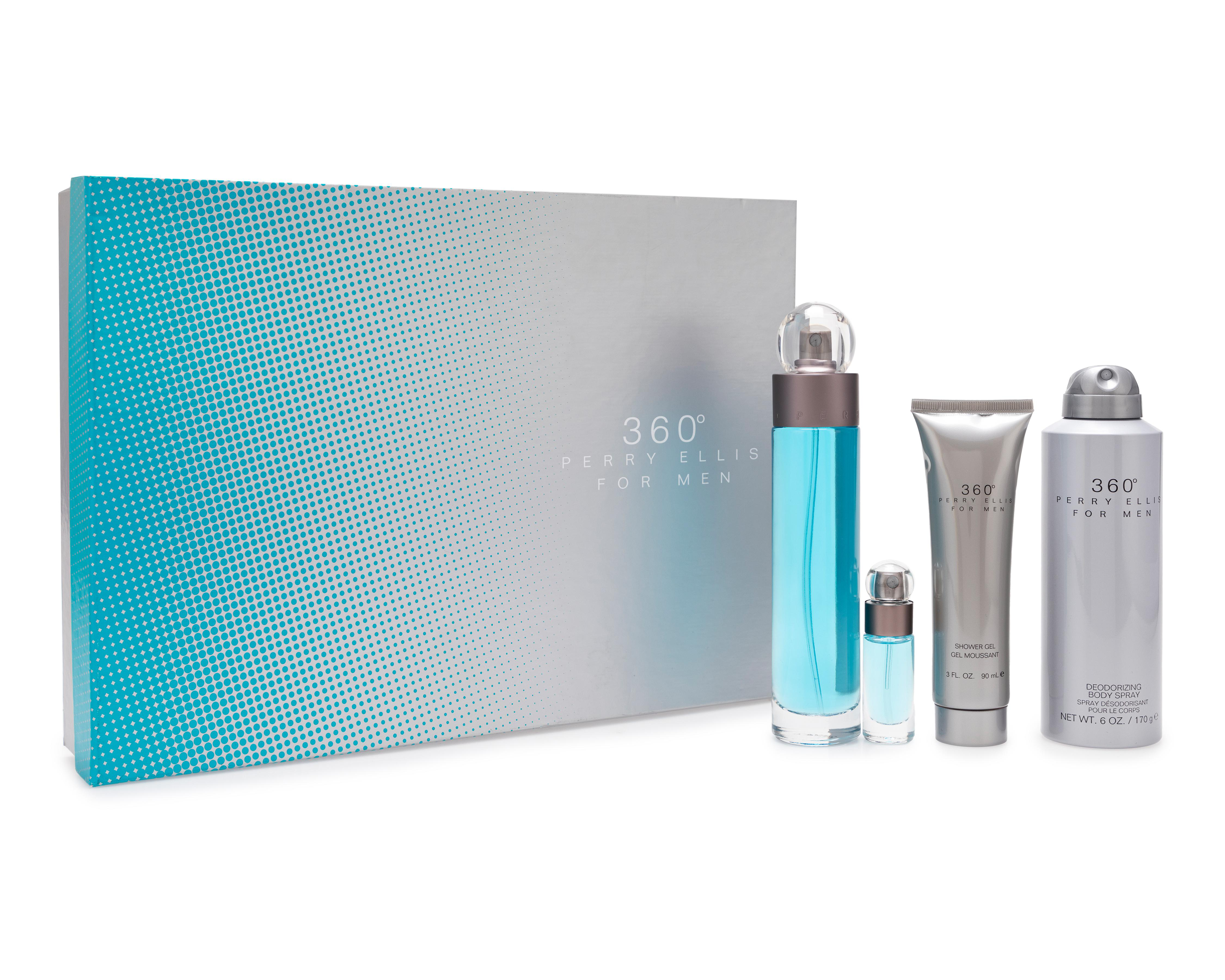 Estuche para Hombre Perry Ellis 360° 4 Piezas