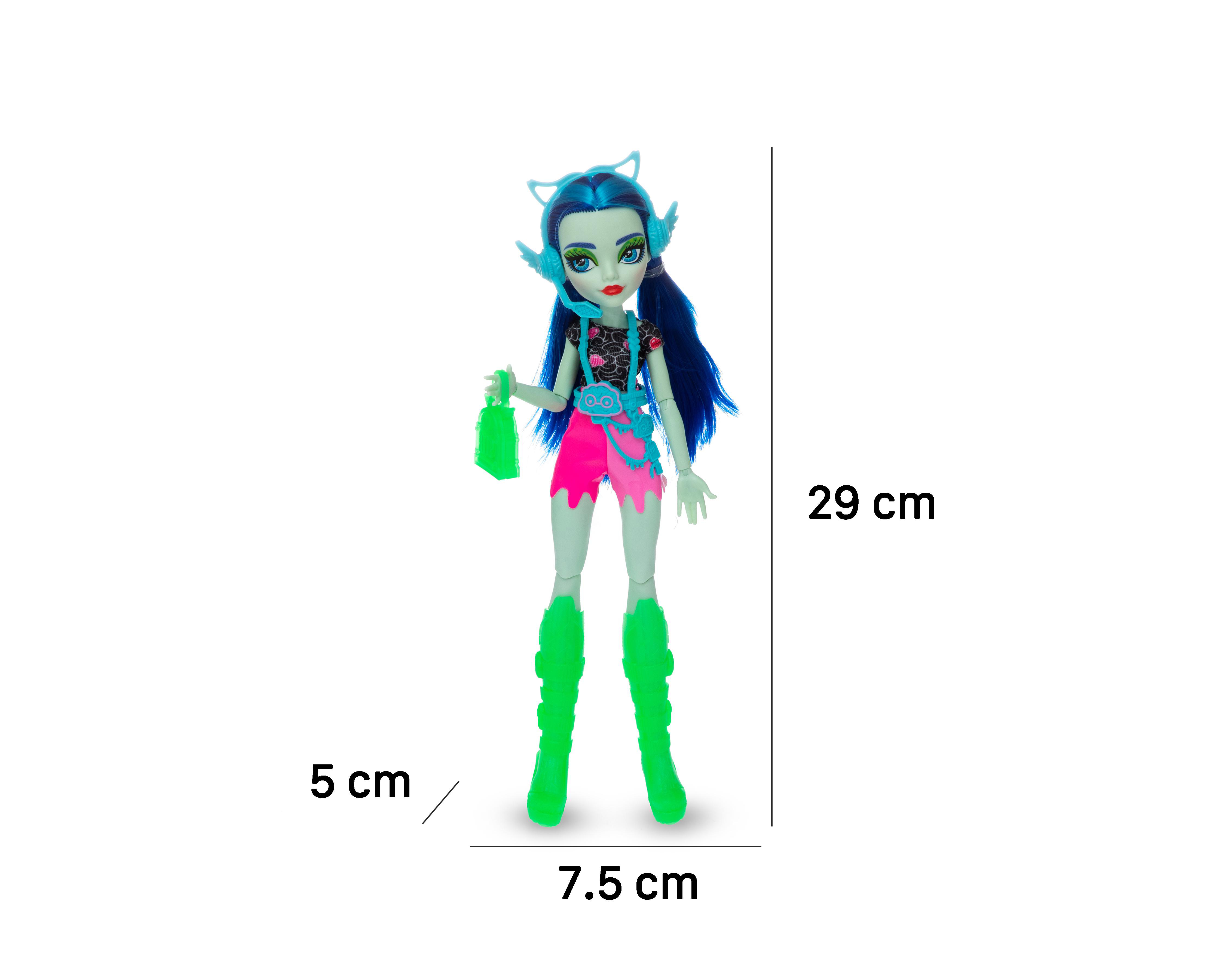 Foto 7 pulgar | Muñeca Monster High Secret Sustos Neón