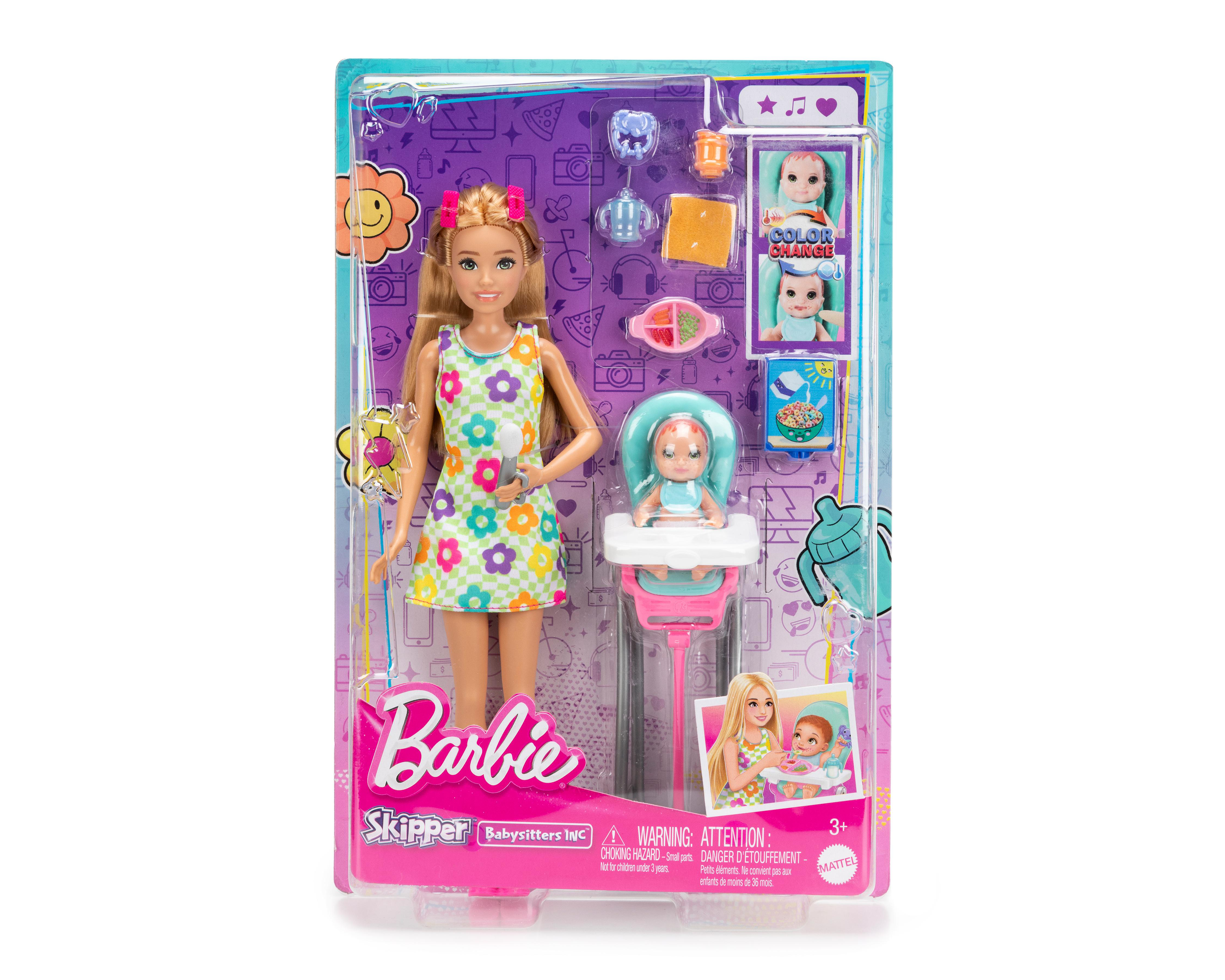 Foto 2 pulgar | Muñeca Barbie Skipper Hora del Desayuno