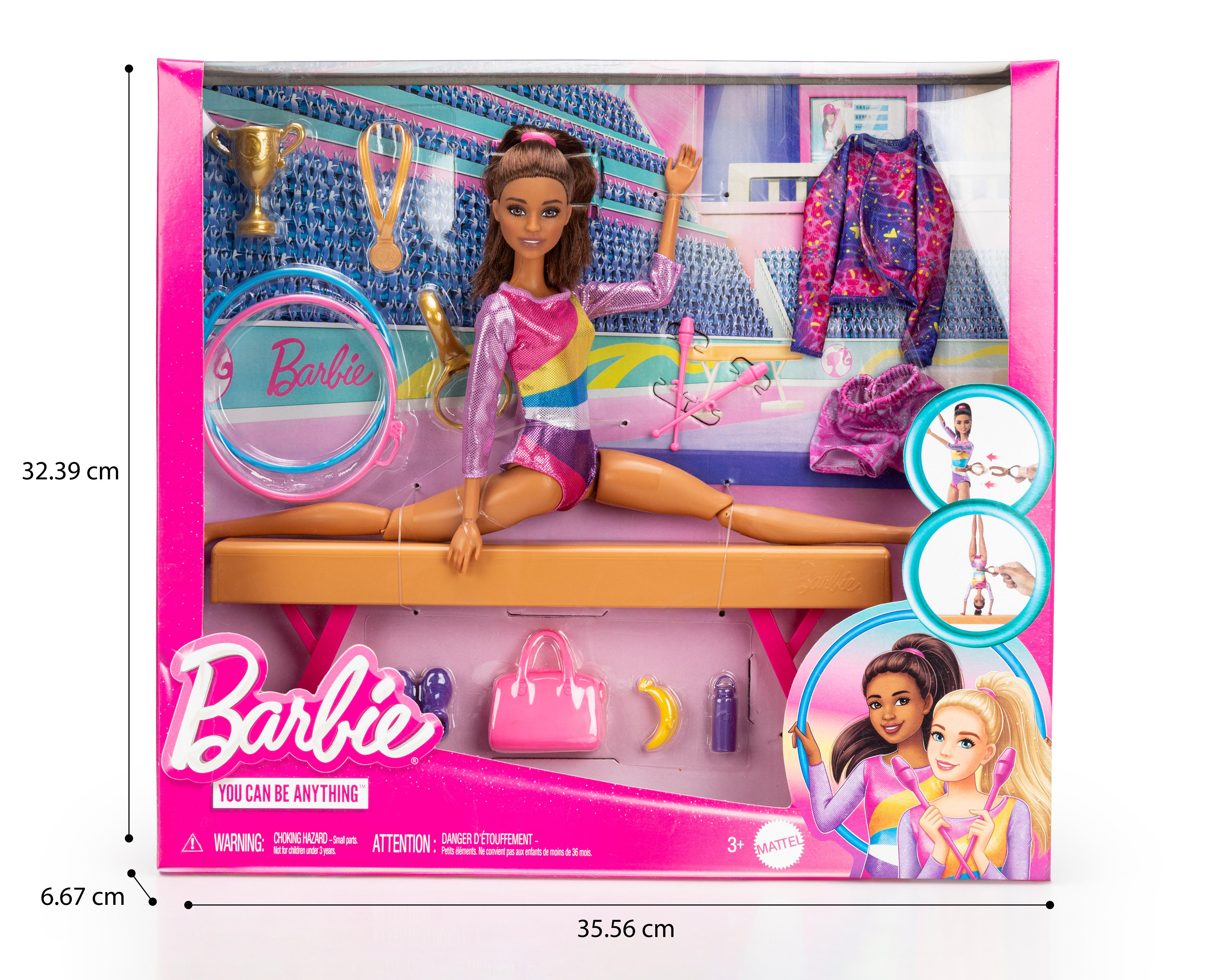 Foto 4 pulgar | Muñeca Barbie Gimnasia