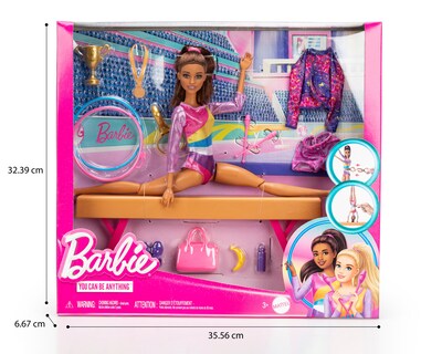 Foto 3 | Muñeca Barbie Gimnasia