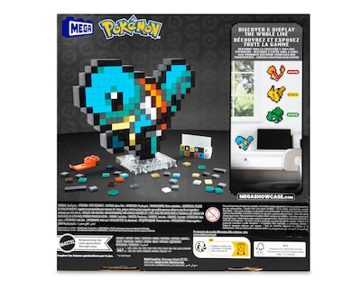 Foto 2 | Bloques de Construcción Mega Blocks Pokémon Squirtle 367 Piezas