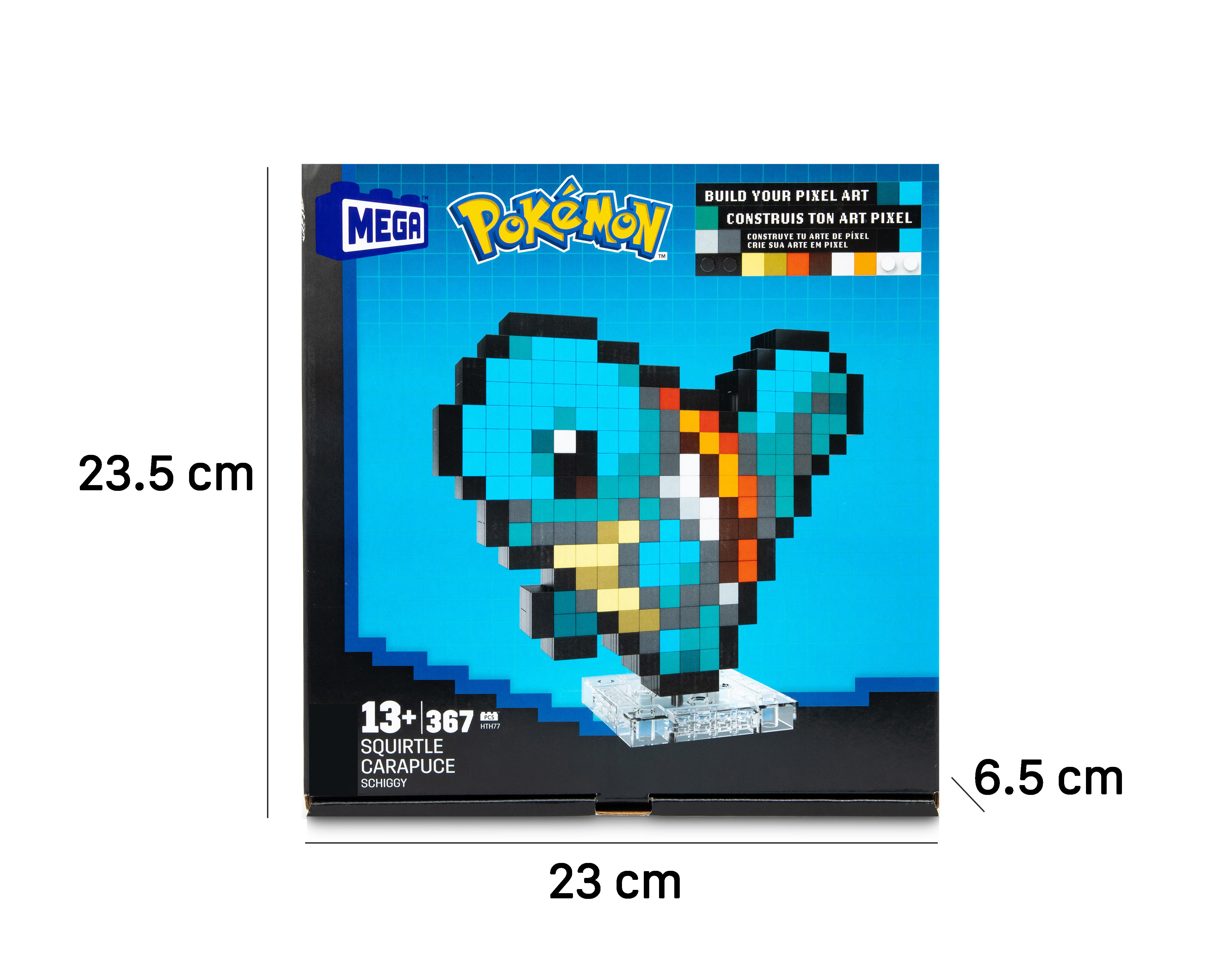 Foto 5 pulgar | Bloques de Construcción Mega Blocks Pokémon Squirtle 367 Piezas