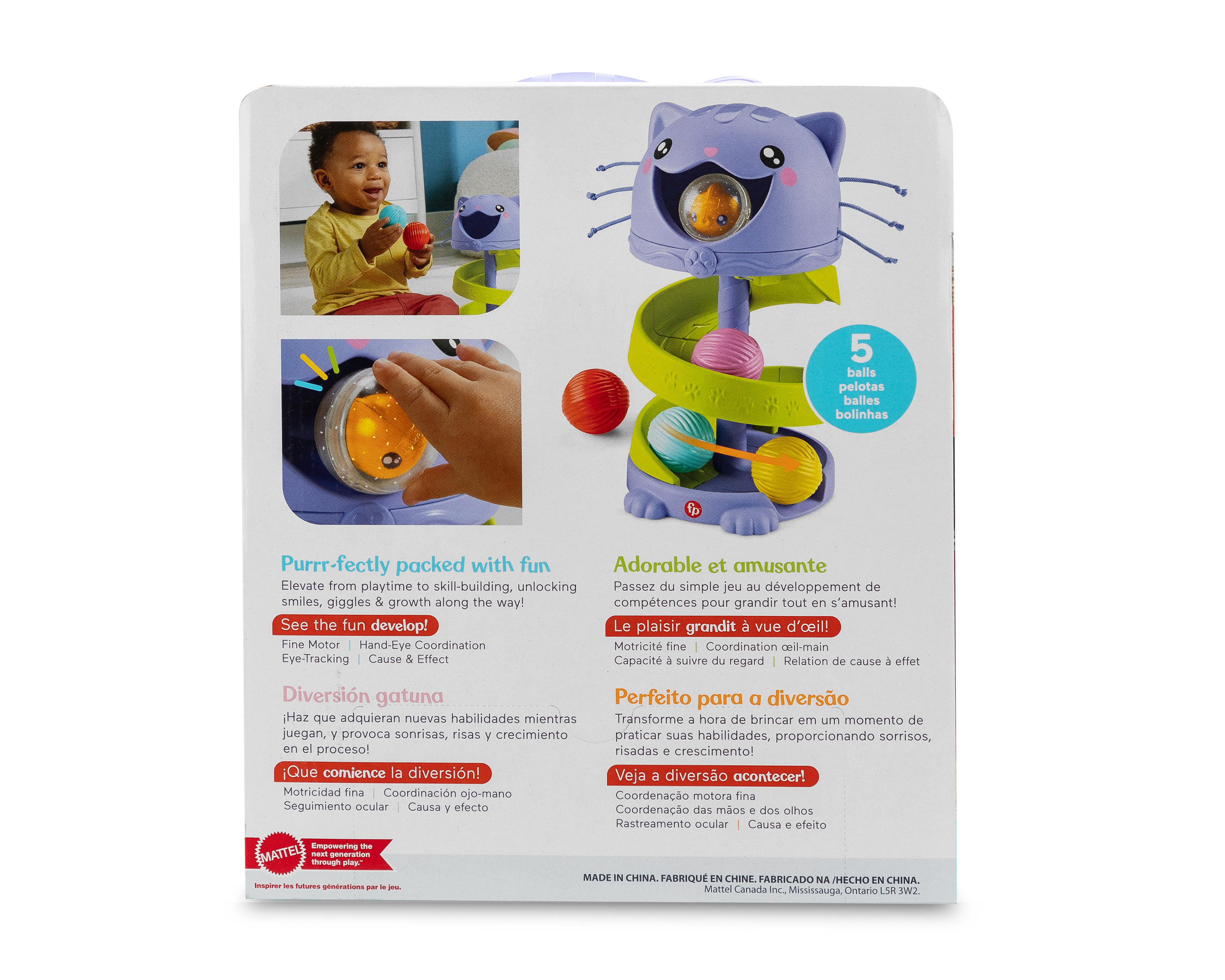 Foto 2 | Gatito Pelotitas Rodantes para Bebé Fisher-Price