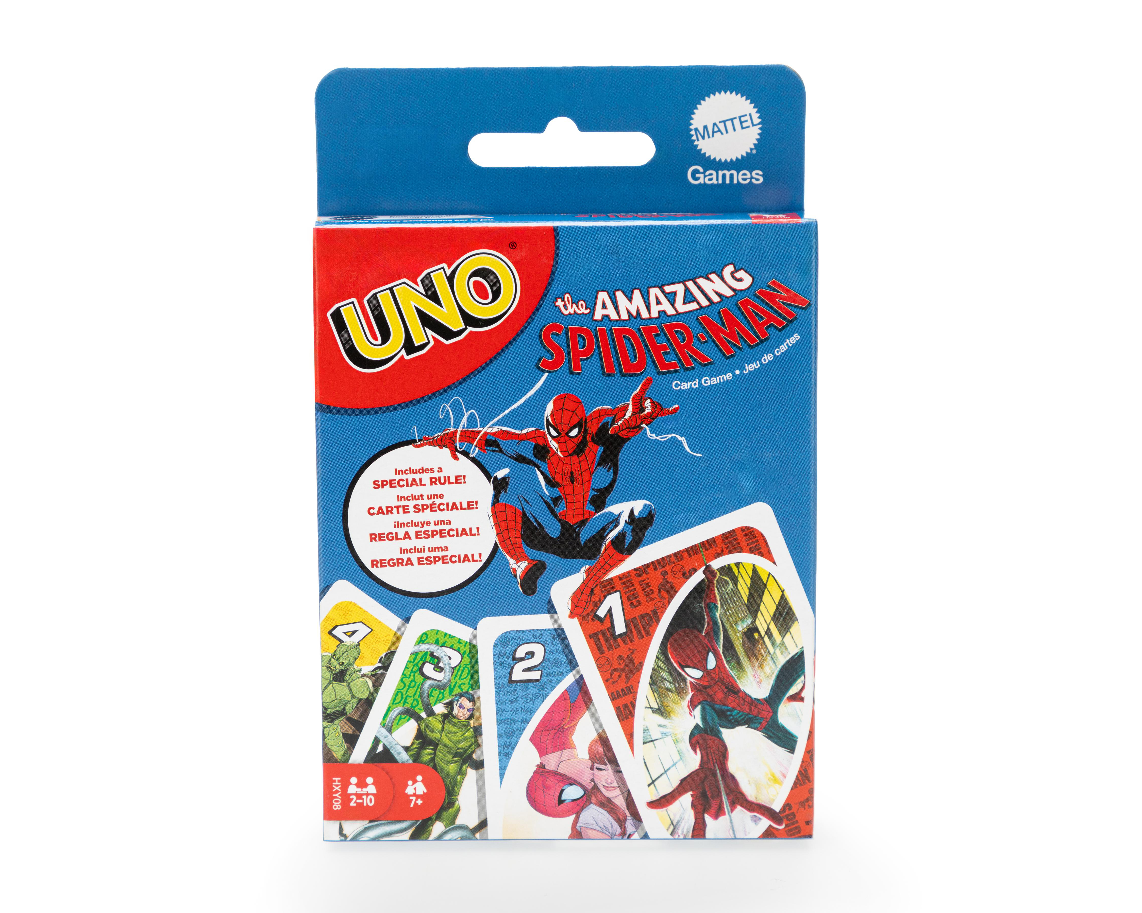 Juego de Cartas Uno Marvel The Amazing Spider-Man