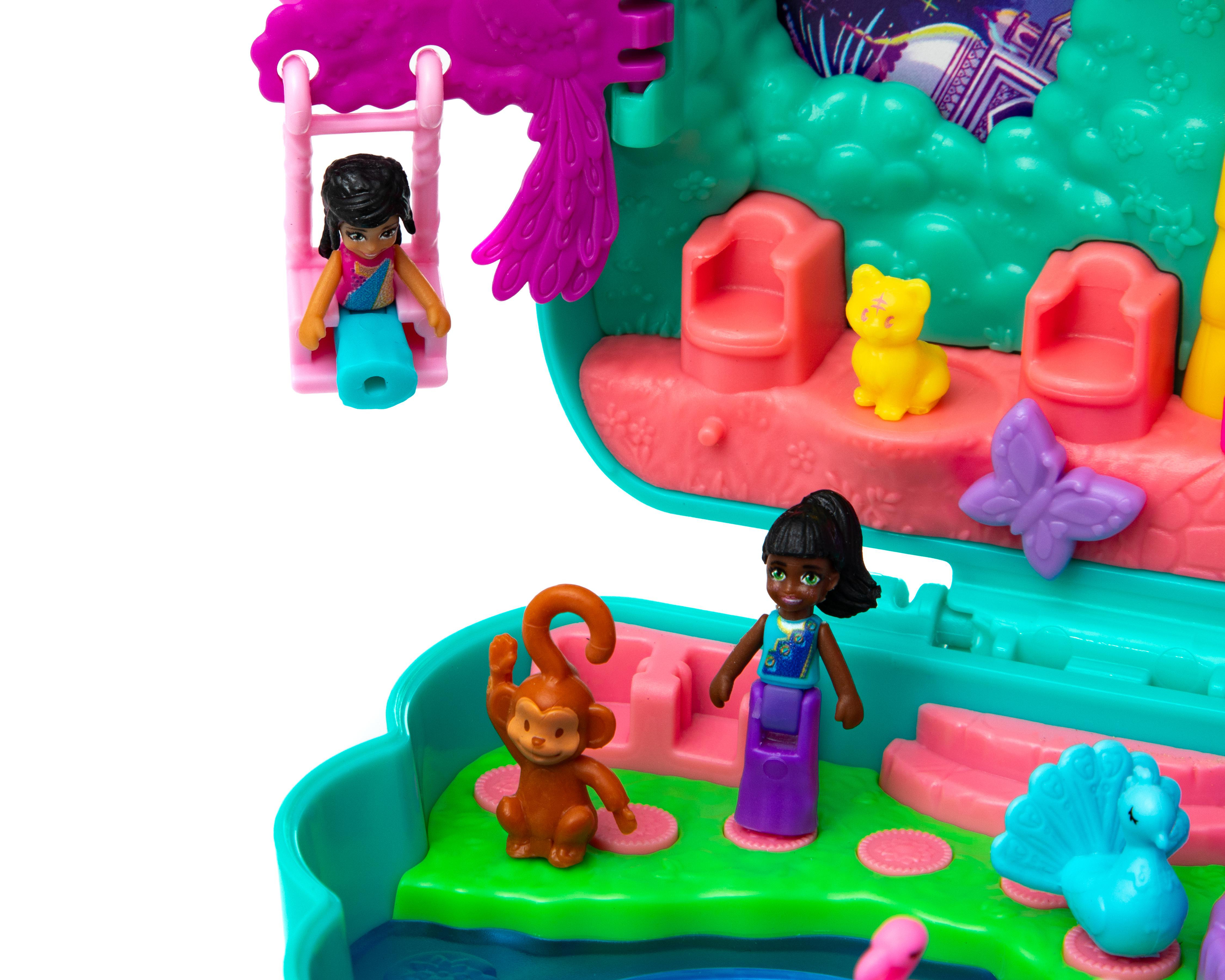 Foto 7 pulgar | Polly Pocket Mundo Sorpresa Pavorreal
