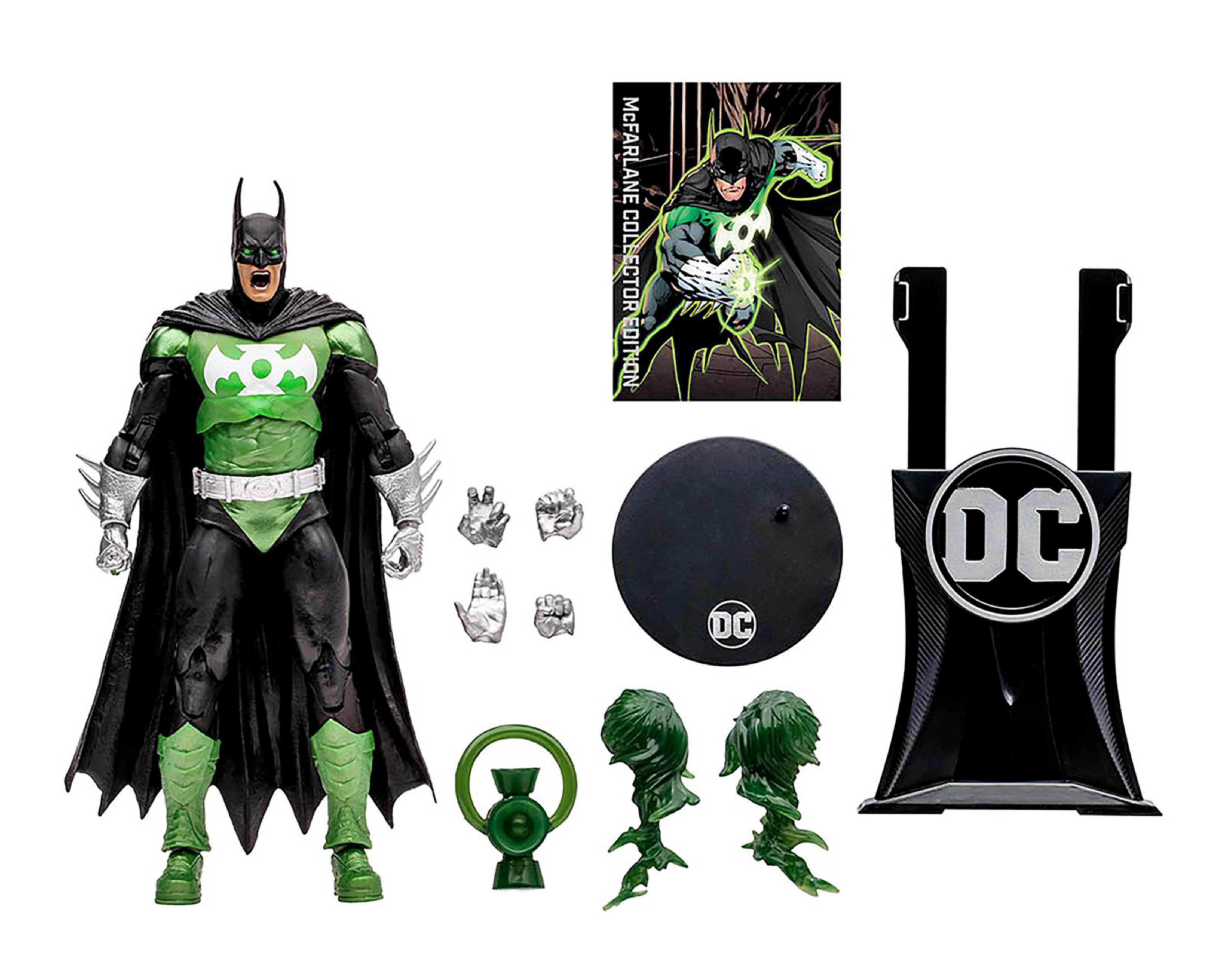 Foto 3 pulgar | Figura de Acción McFarlane Batman Linterna Verde con Accesorios