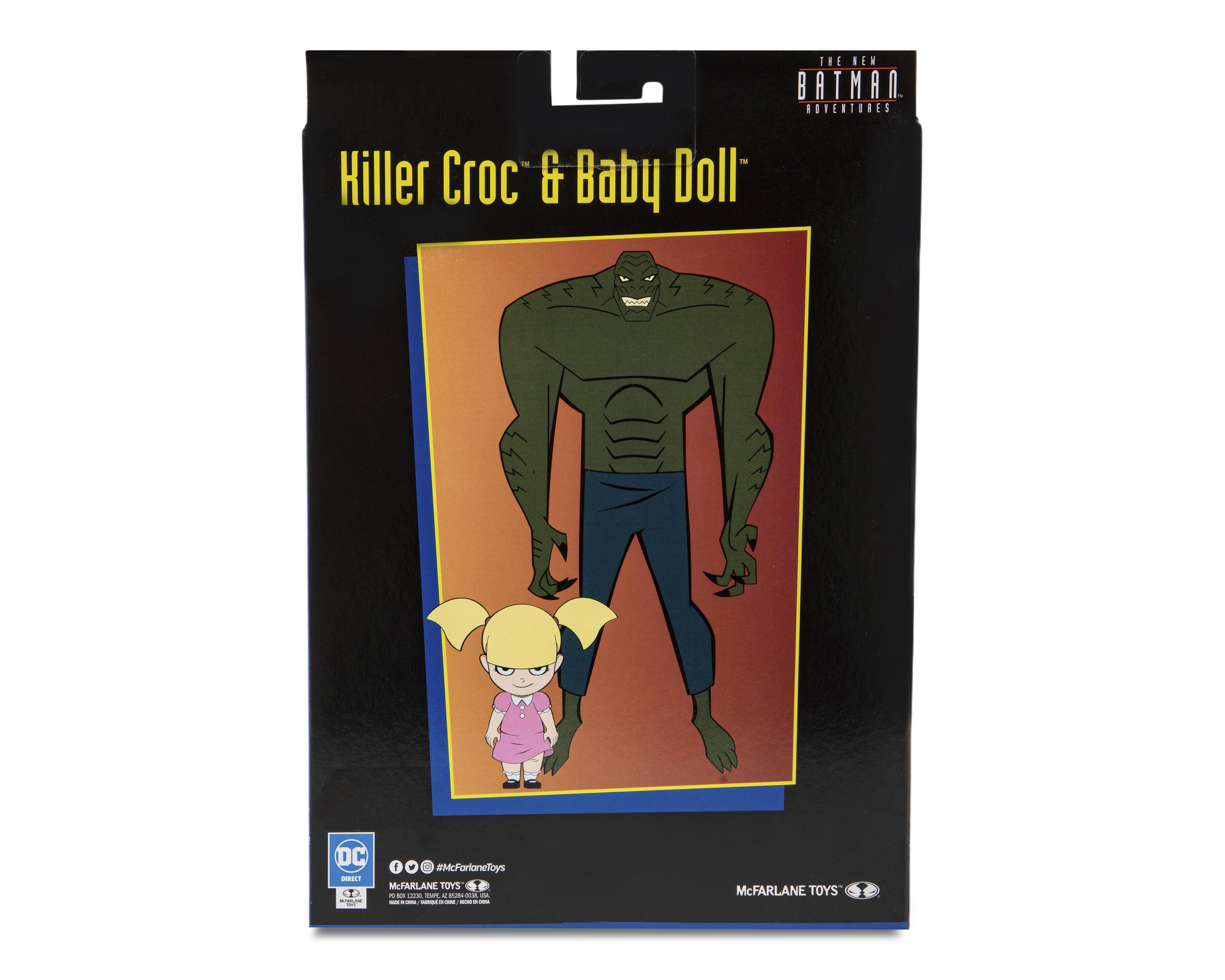 Foto 6 pulgar | Killer Croc y Baby Doll Mcfarlane The New Batman Adventures