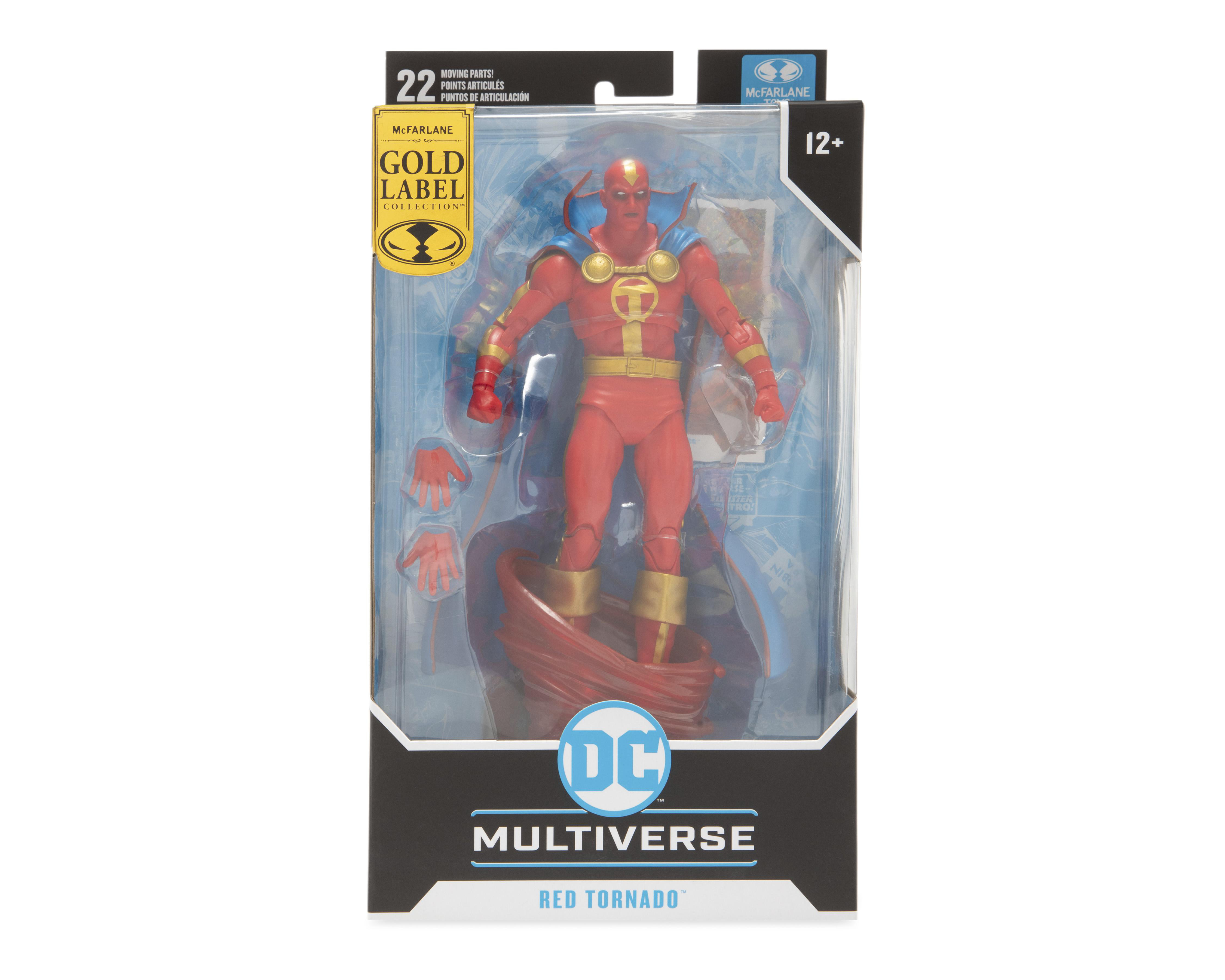 Foto 5 pulgar | Figura de Acción McFarlane Red Tornado Gold Label