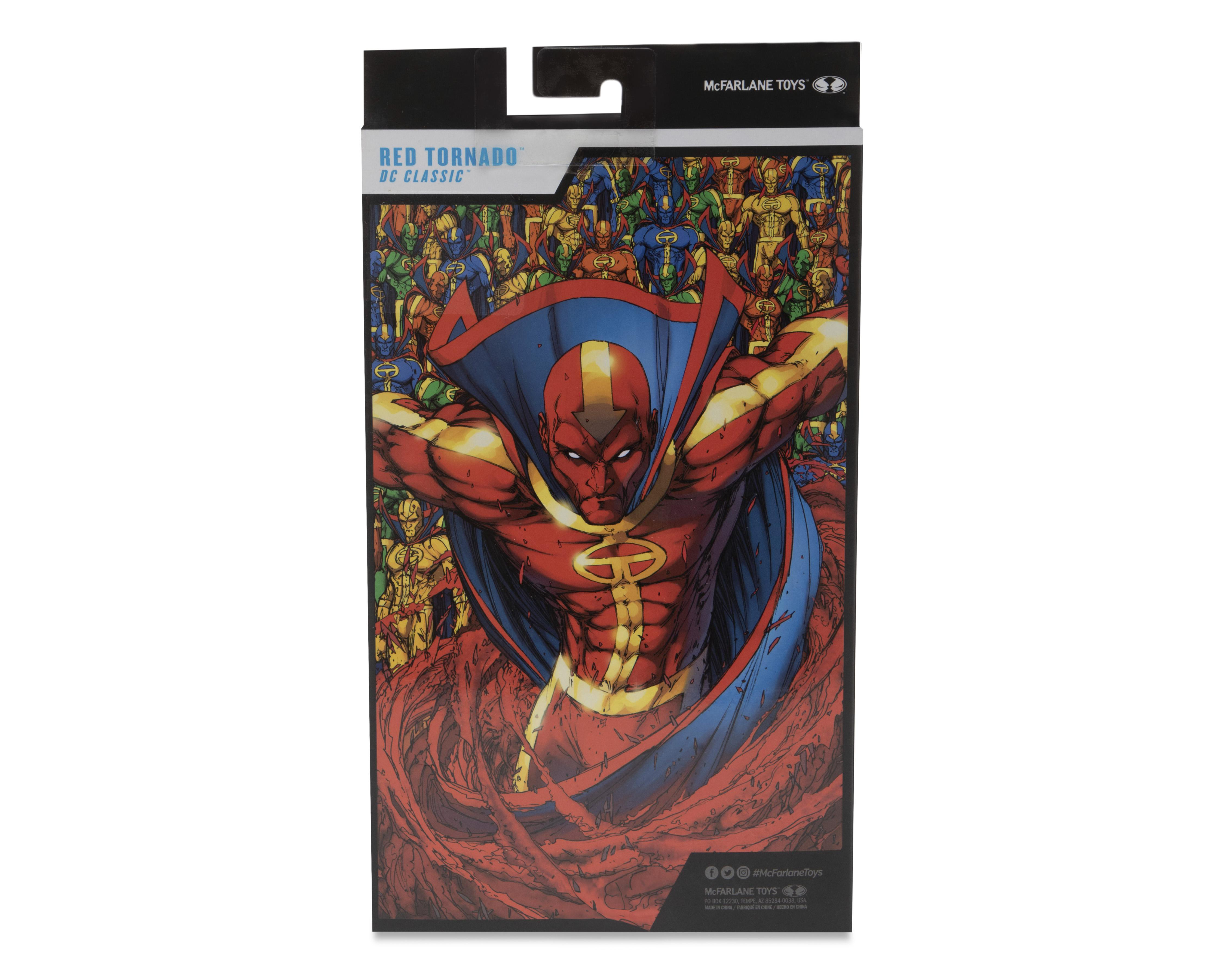 Foto 5 | Figura de Acción McFarlane Red Tornado Gold Label