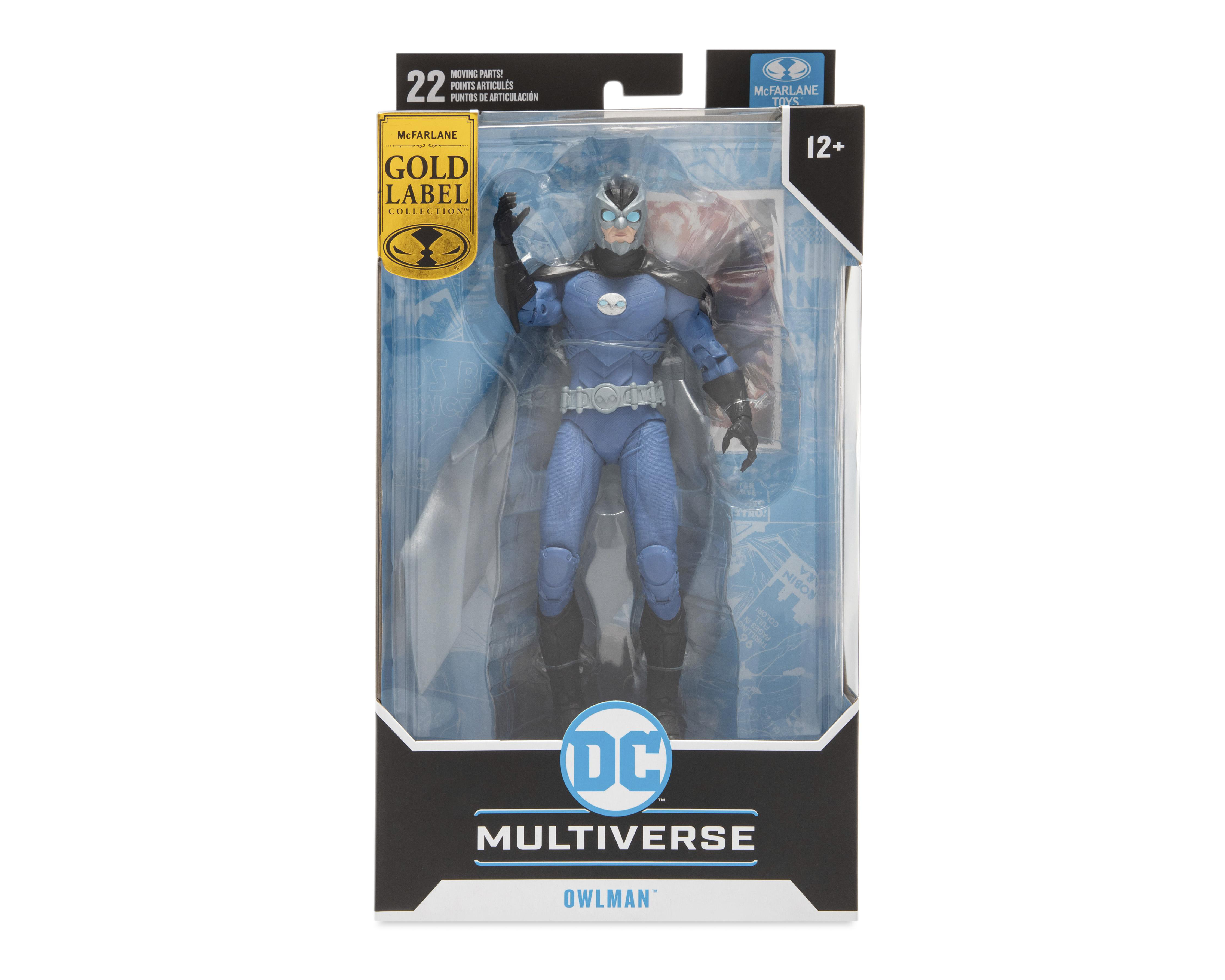 Foto 4 | Figura de Acción McFarlane Owlman Gold Label